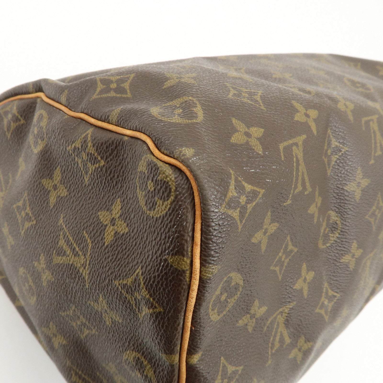Louis Vuitton Monogram Canvas Speedy 35 Boston Bag Hand Bag M41524