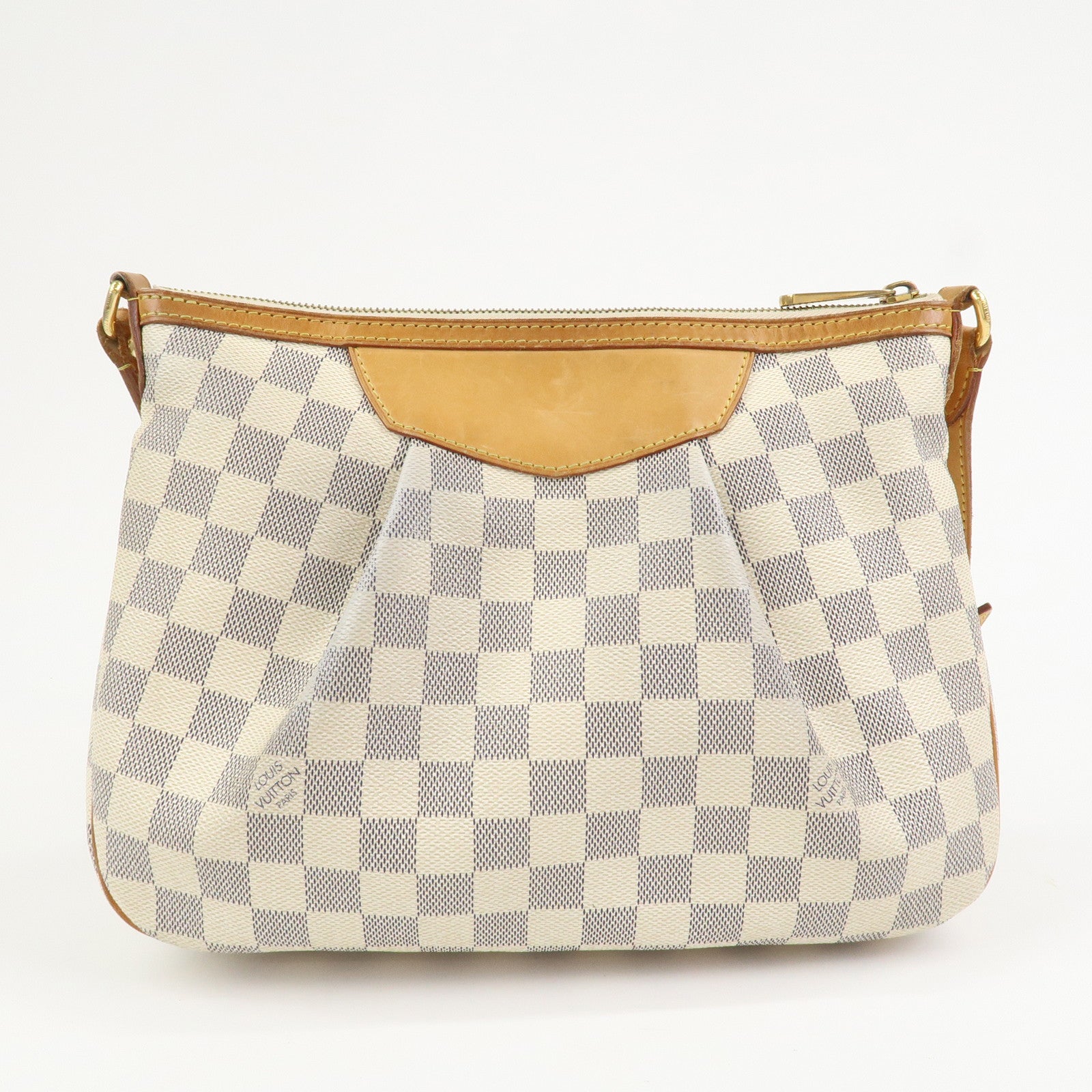 Louis Vuitton Damier Azur Siracusa PM Shoulder Bag M41113