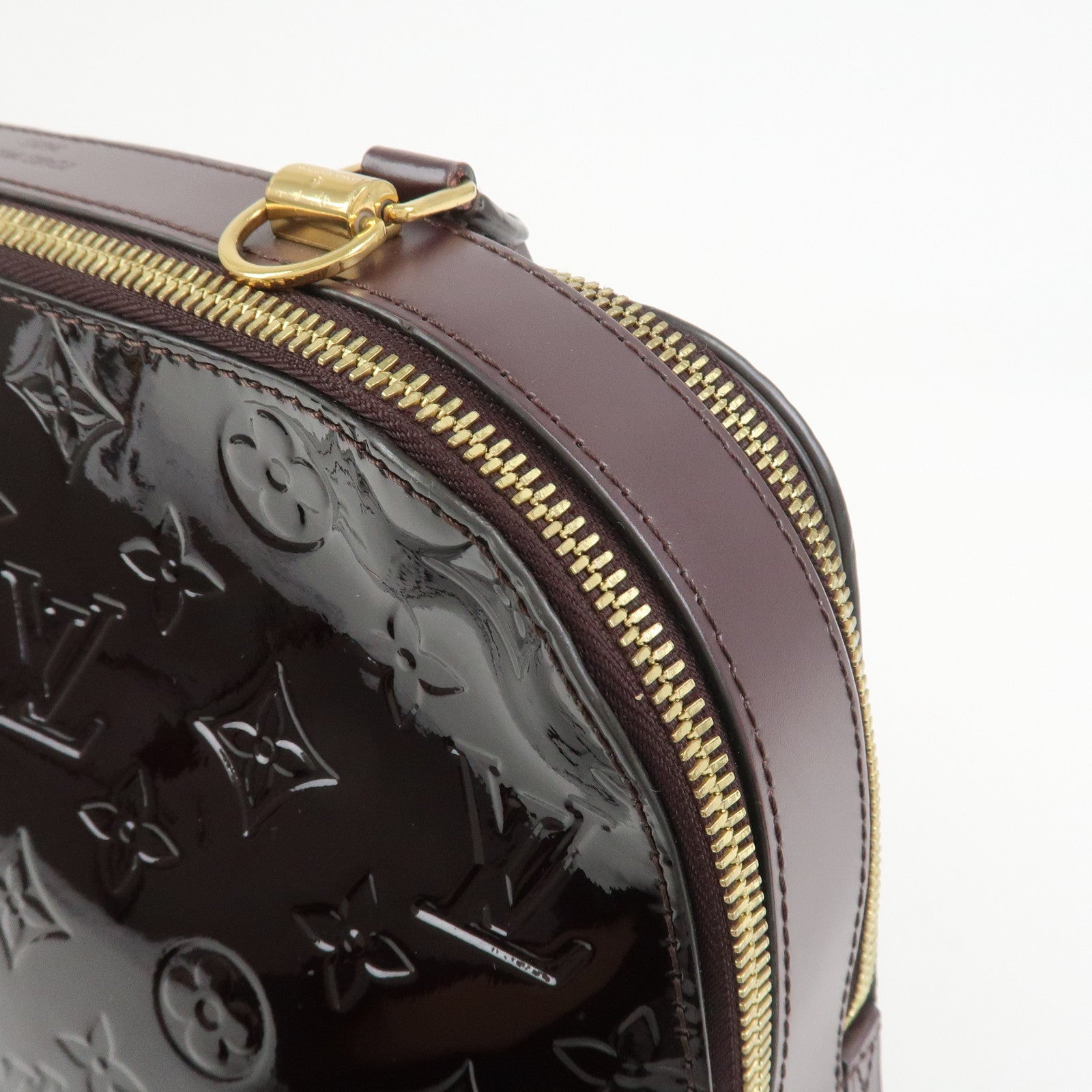 Louis Vuitton Monogram Vernis Melrose 2Way Hand Bag Amarante M42693