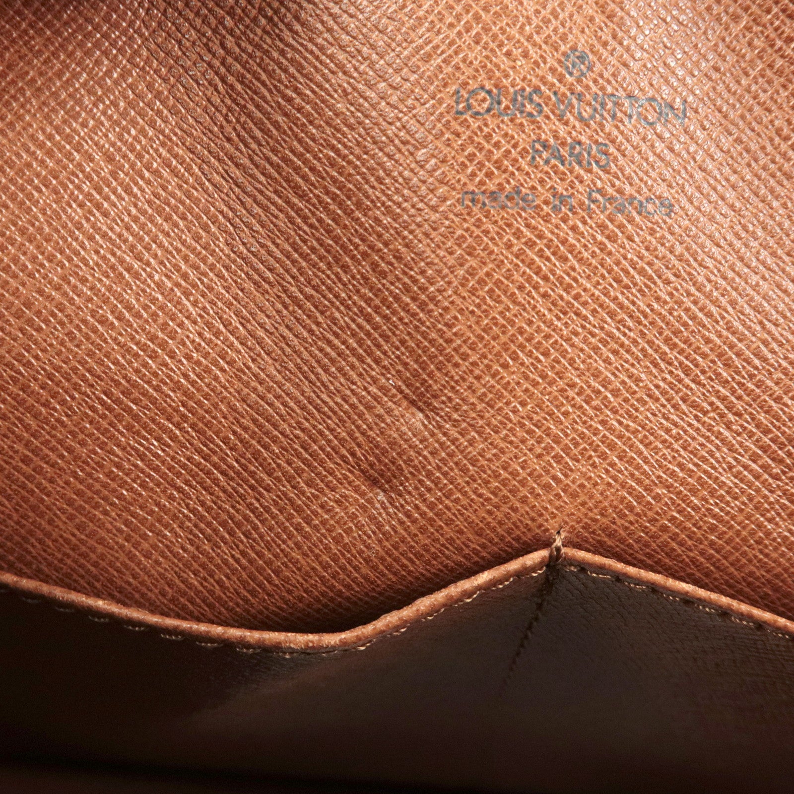 Louis Vuitton Monogram Compiegne 28 Pouch Clutch Bag Brown M51845 Used