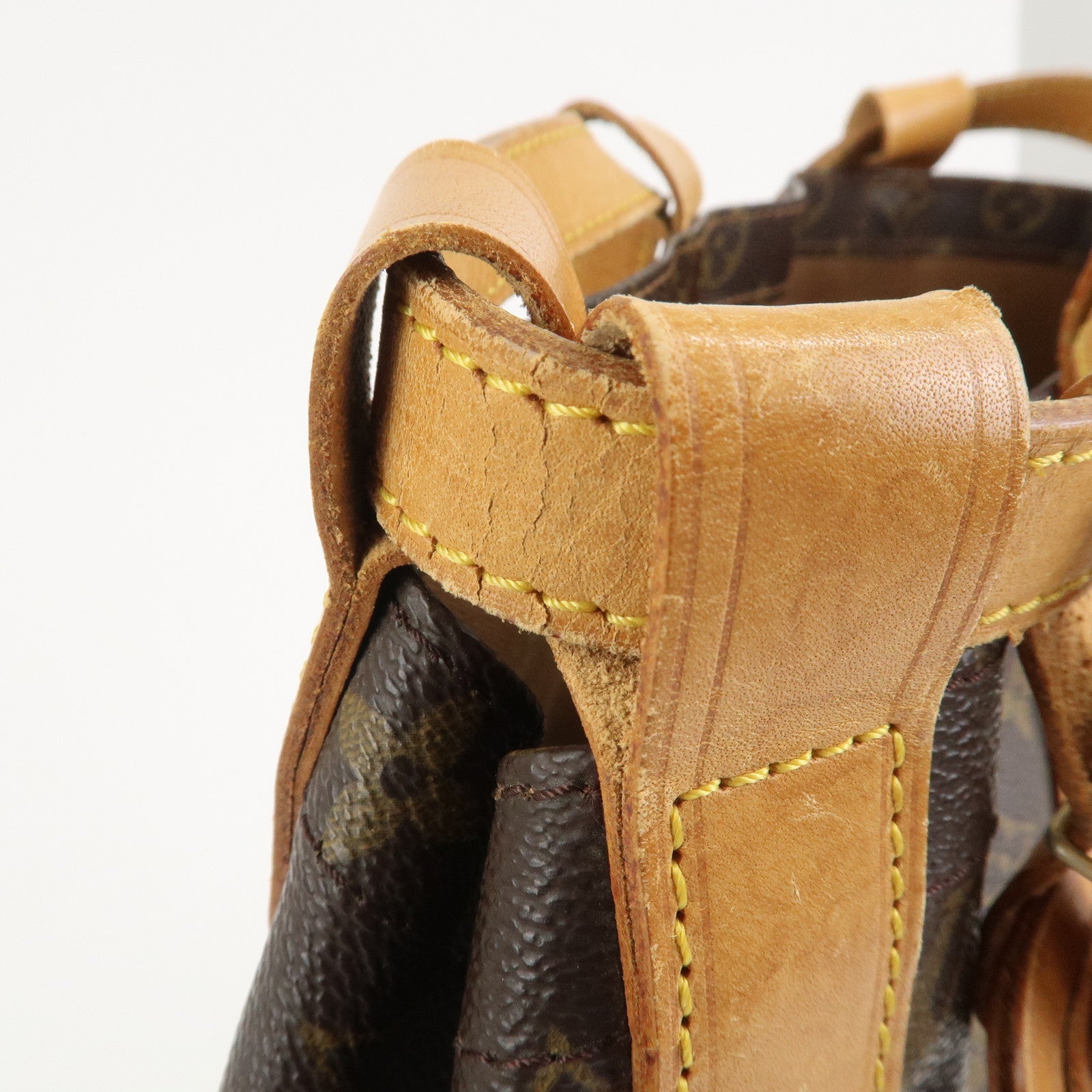 Louis Vuitton Monogram Randonnee GM Shoulder Bag Brown M42244