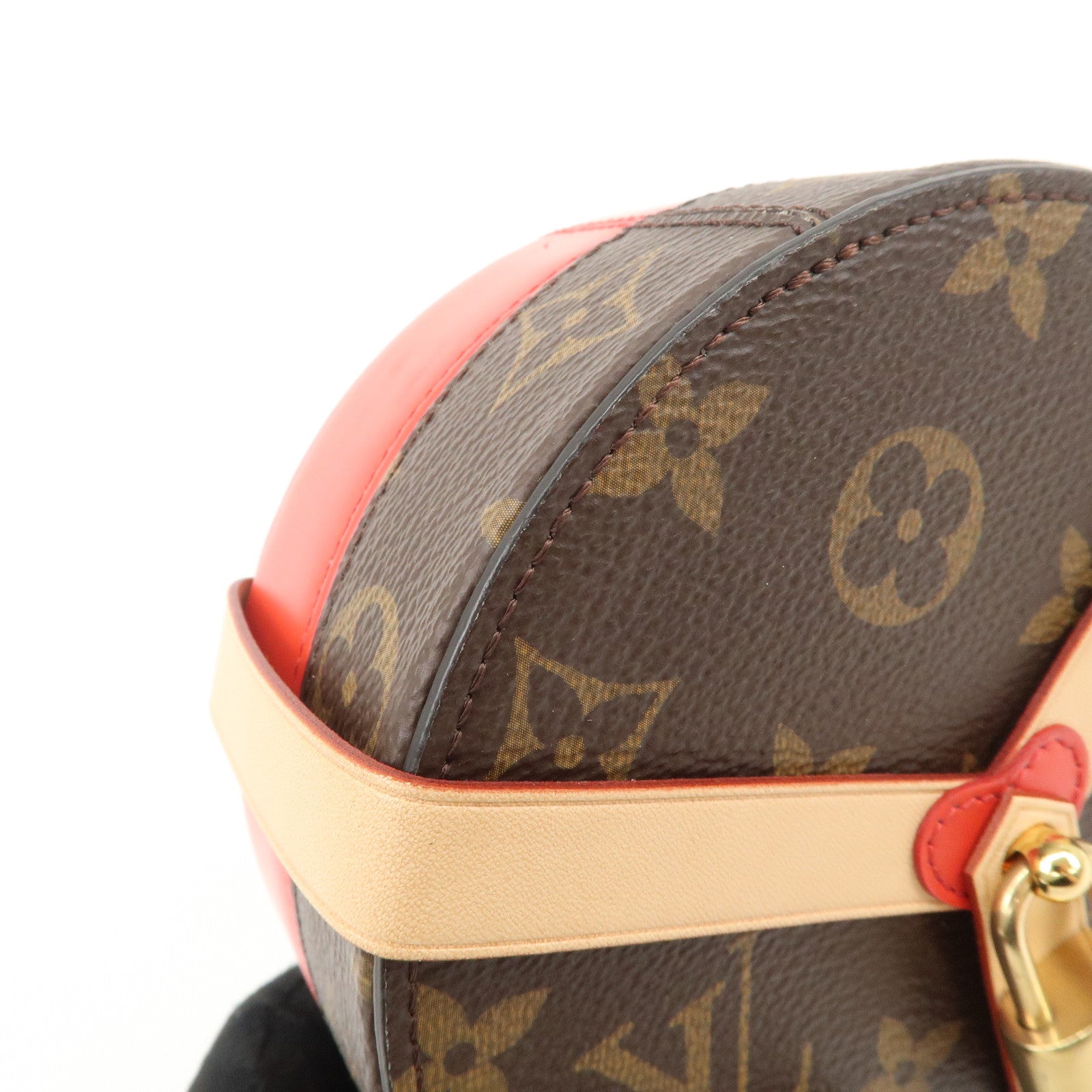 Louis Vuitton Monogram Boite Lock Me Jewelry Box Make Box GI0352 Used