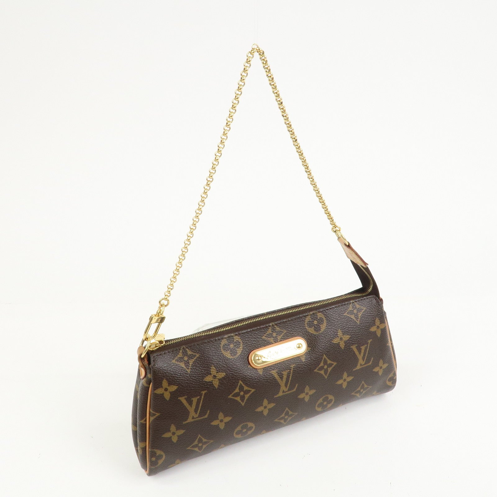 Louis Vuitton Monogram Eva 2Way Pouch Shoulder Bag Brown M95567