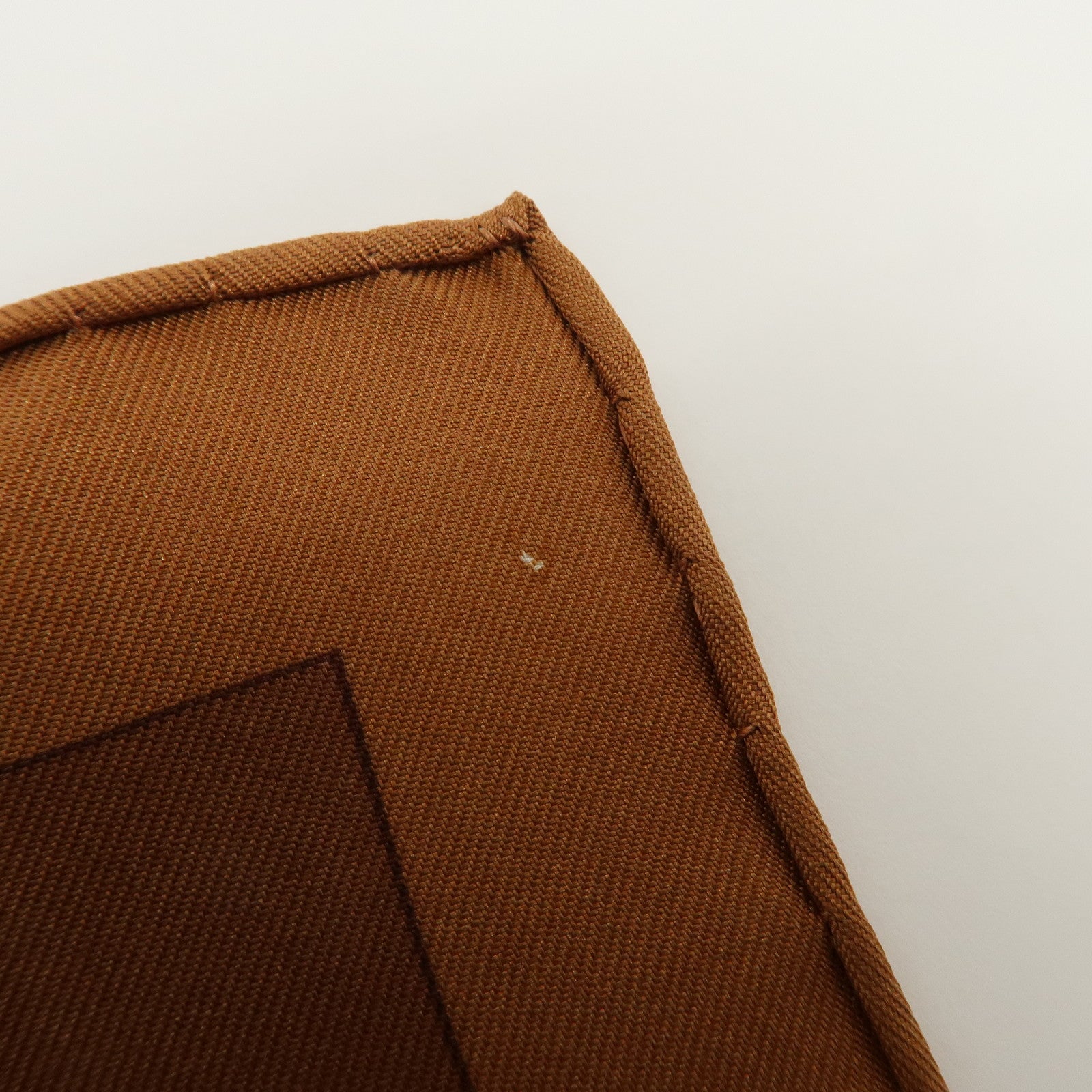 HERMES Carre 90 Silk 100% Scarf PARURES DES SABLES Gold Brown Used