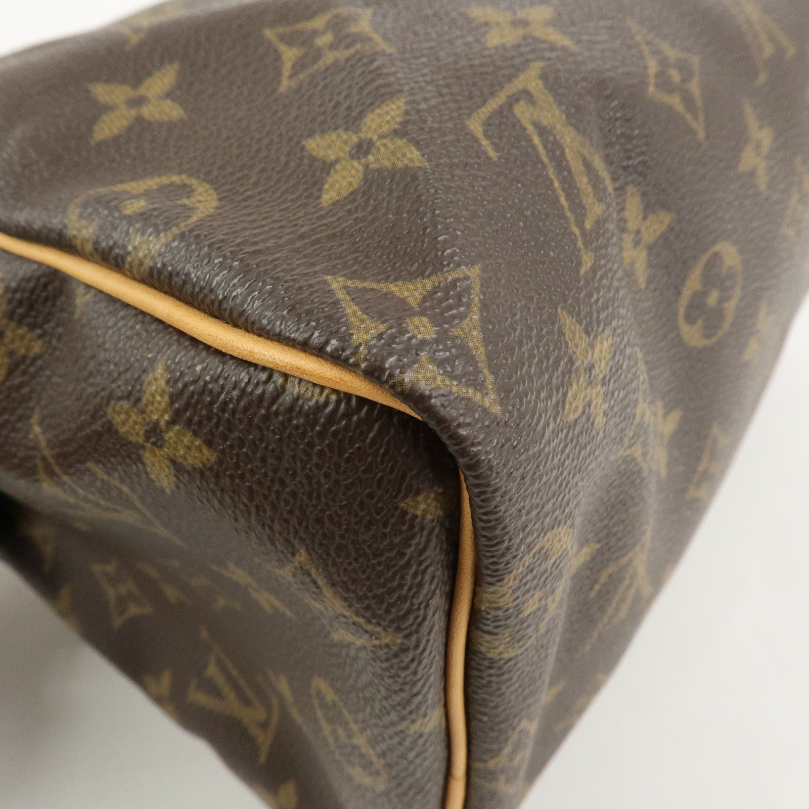 Louis Vuitton Monogram Speedy 25 Boston Bag Hand Bag Brown M41528