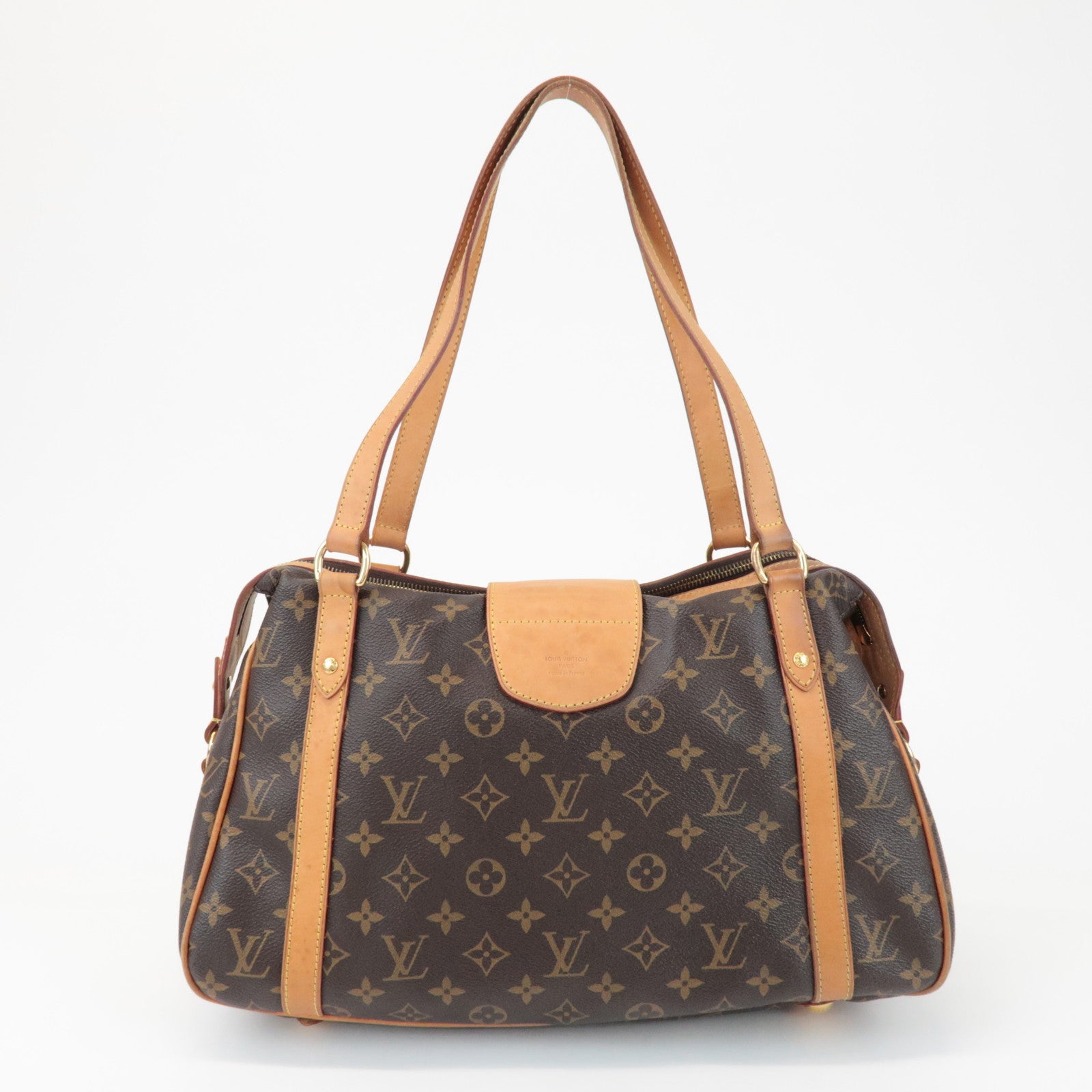 Louis Vuitton Monogram Stresa PM Shoulder Bag Brown M51186