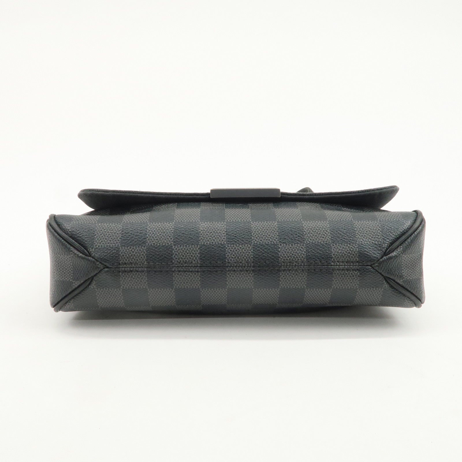 Louis Vuitton Damier Graphite District PM Shoulder Bag Noir N41260