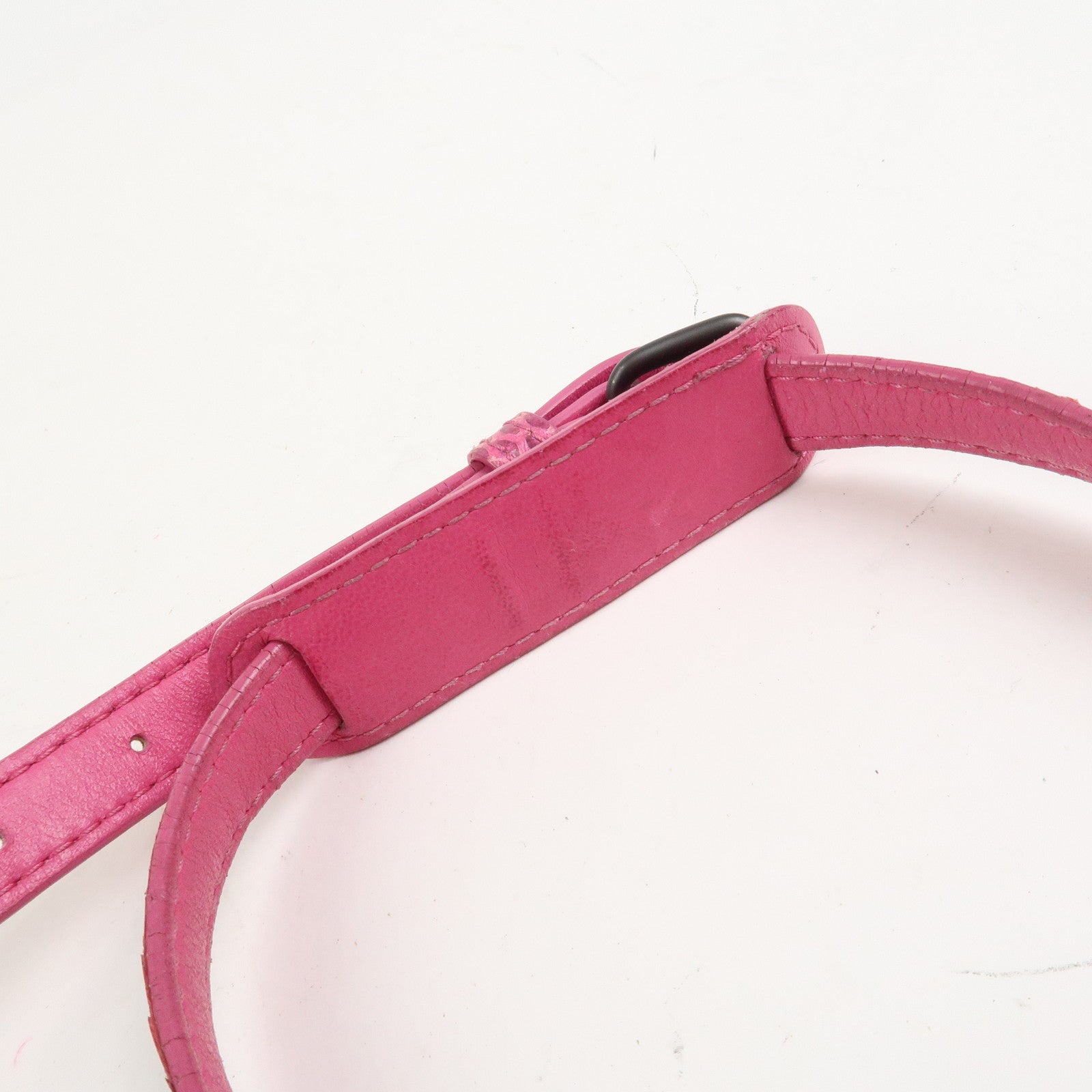 BOTTEGA VENETA Intrecciato Leather Shoulder Bag Crossbody Bag Pink