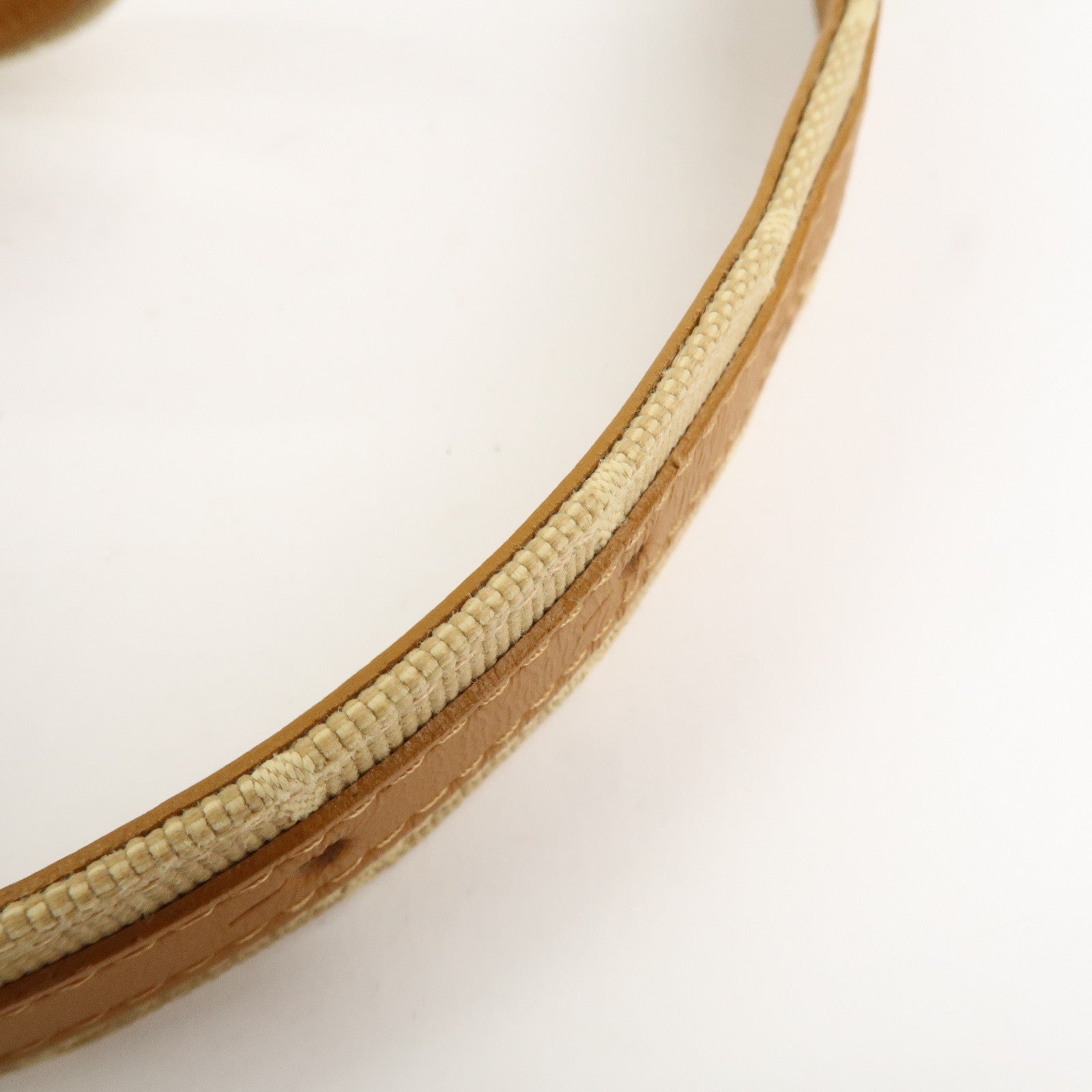 Louis Vuitton Monogram Mini Canvas Ceinture 75/30 Belt Beige M6817