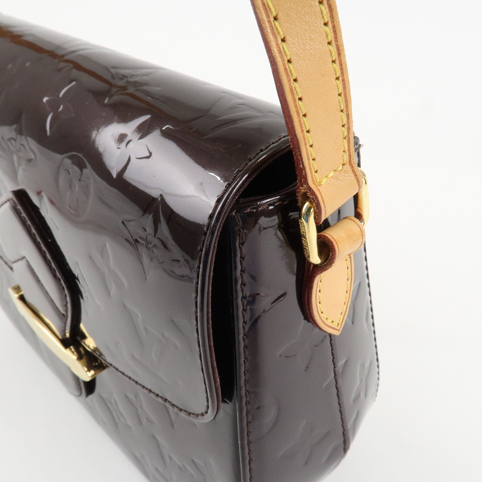 Louis Vuitton Monogram Vernis Leather Belleflower PM M91704 Used