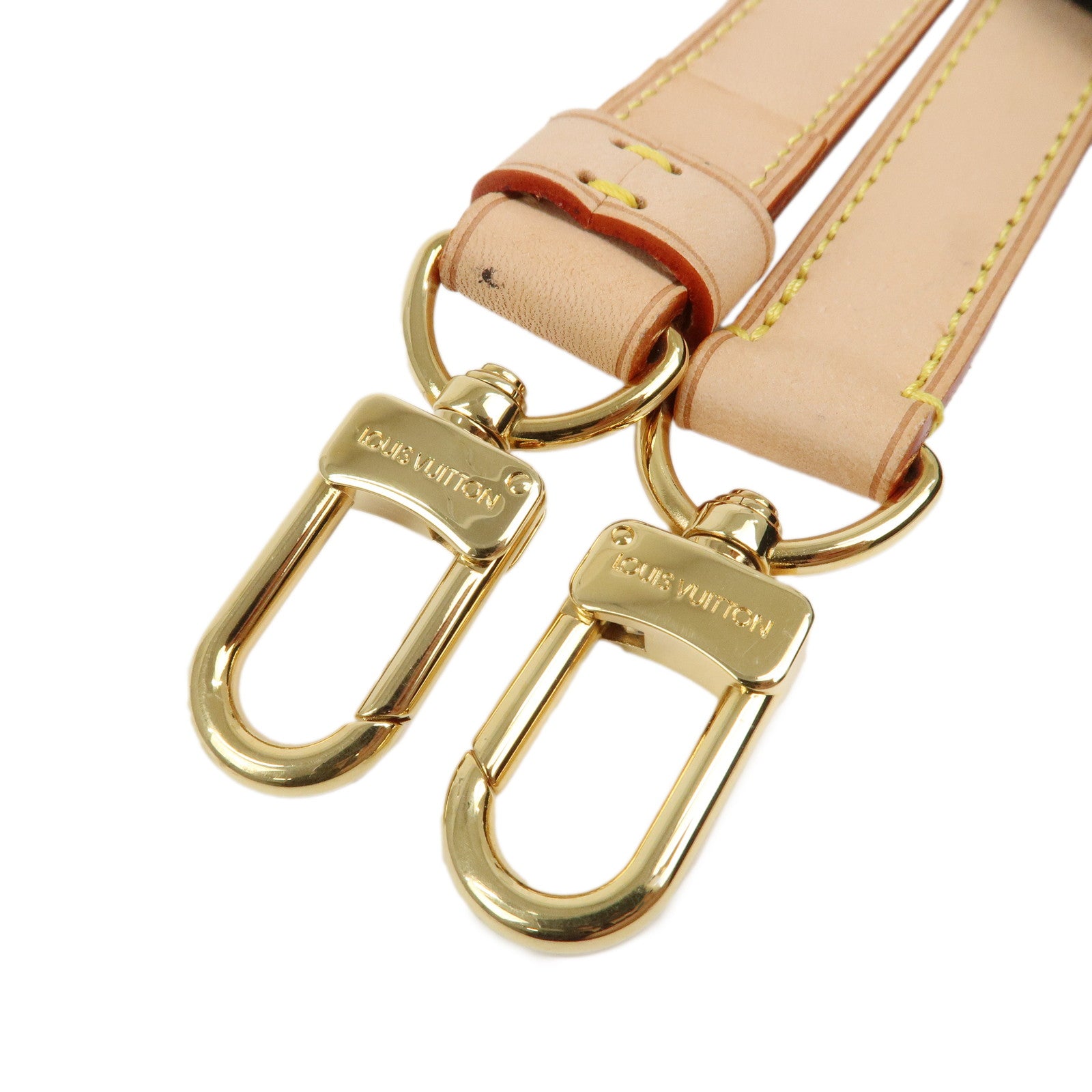 Louis Vuitton Nume Leather Shoulder Strap Adjustable Beige