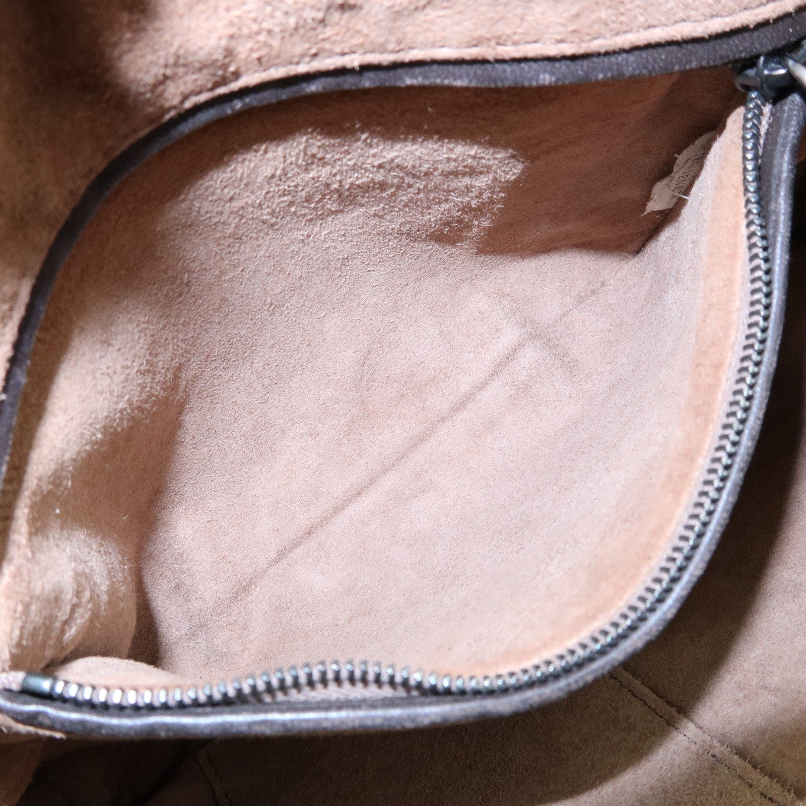 BOTTEGA VENETA Intrecciato Nodini Leather Shoulder Bag Brown 245354