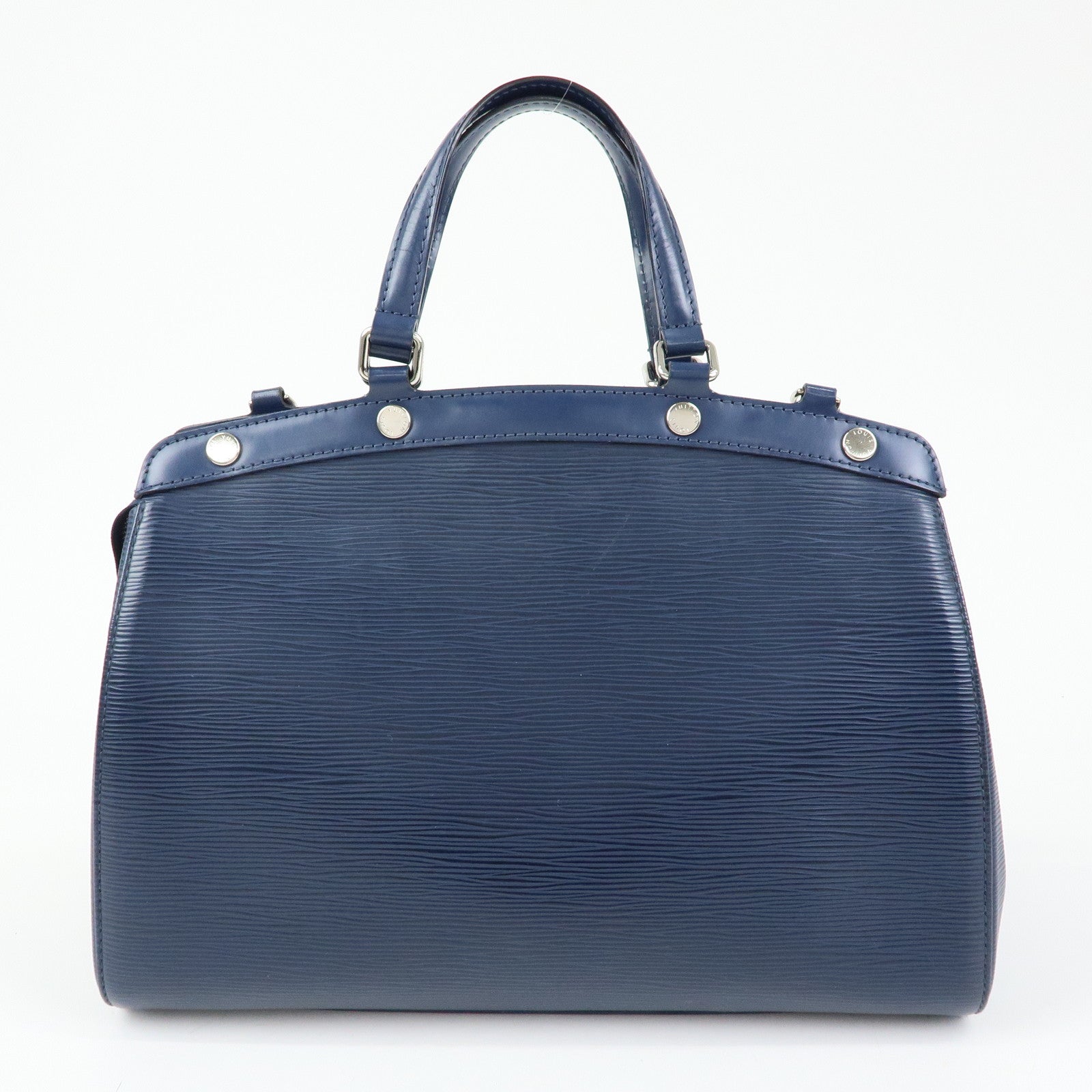 Louis Vuitton Epi Brea MM 2Way Bag Hand Bag Indigo M40821