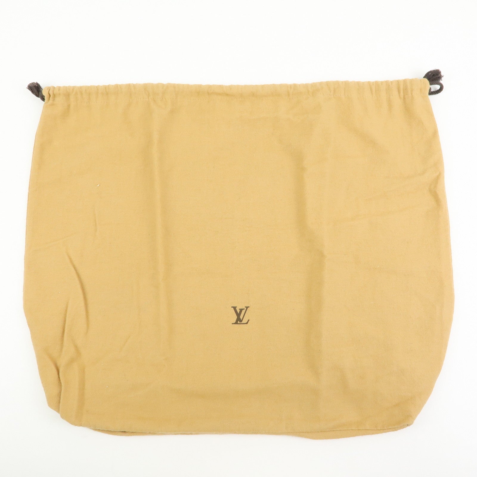 Louis Vuitton Set of 10 Dust Bag Storage Bag Drawstring Style Beige