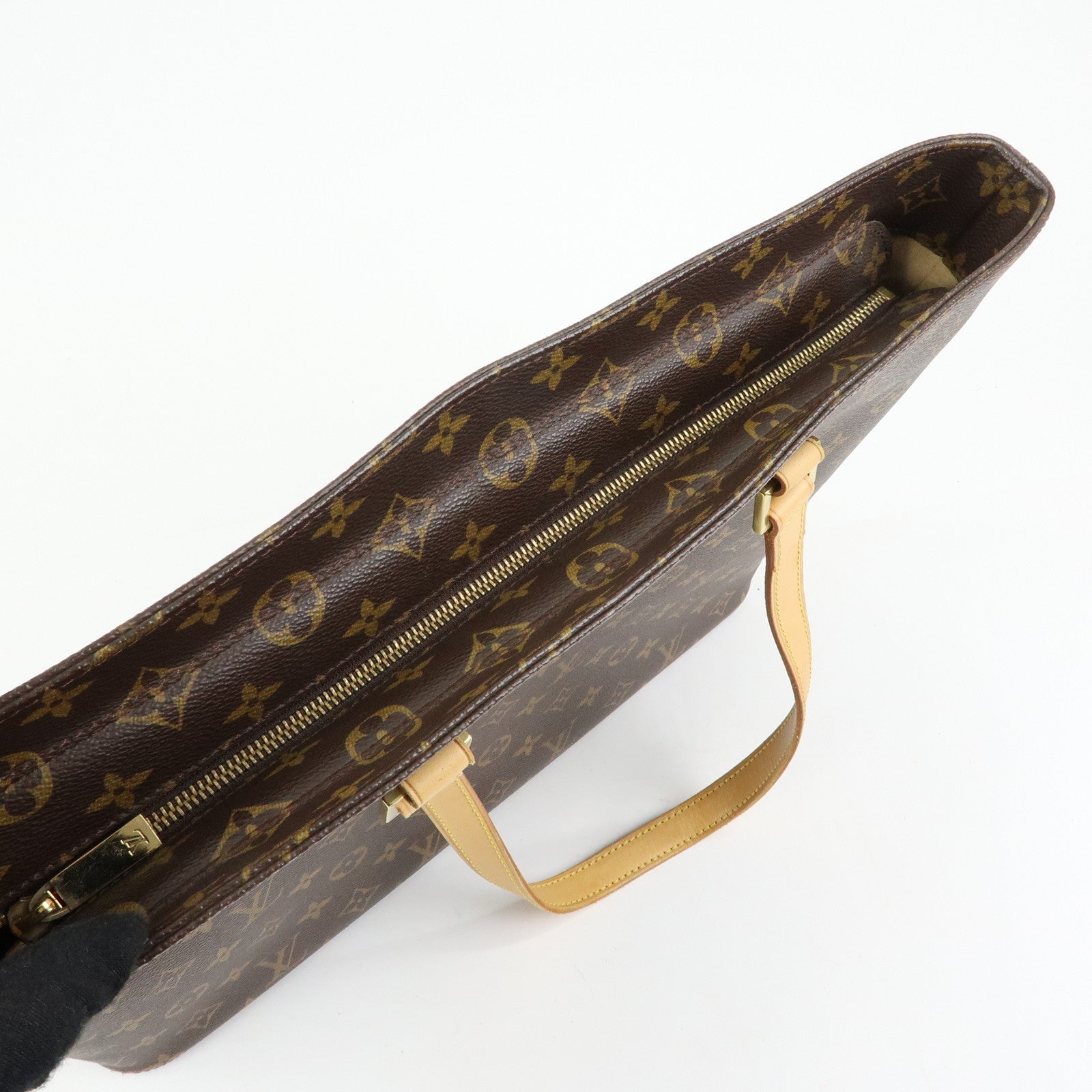 Louis Vuitton Monogram Luco Tote Bag Shoulder Bag Brown M51155