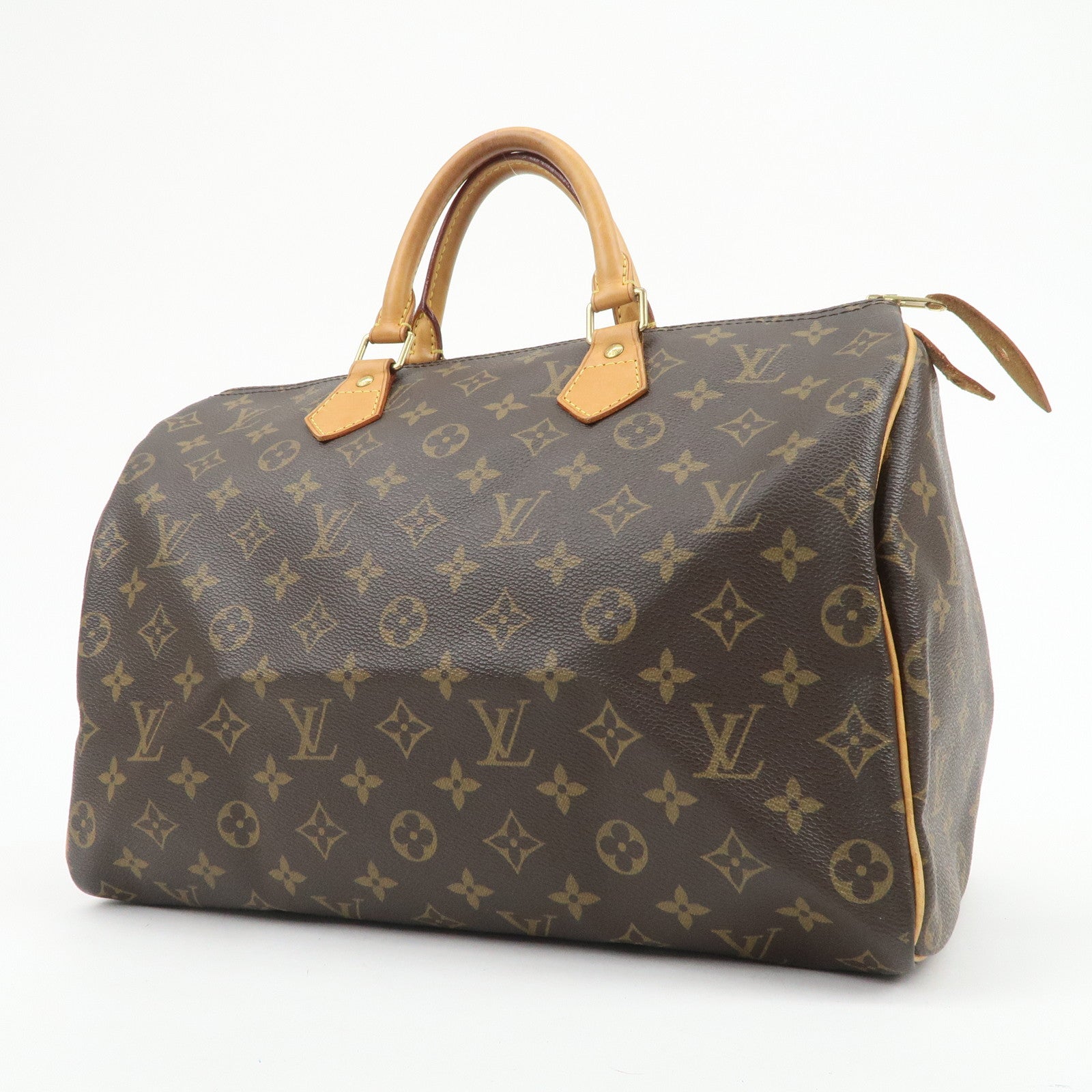 Louis Vuitton Monogram Speedy 35 Boston Bag Hand Bag M41524