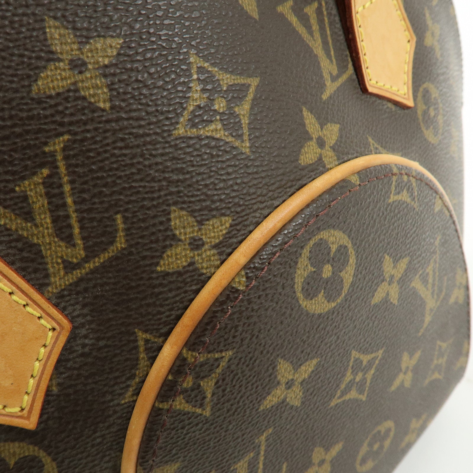 Louis Vuitton Monogram Ellipse PM Canvas Hand Bag Brown M51127