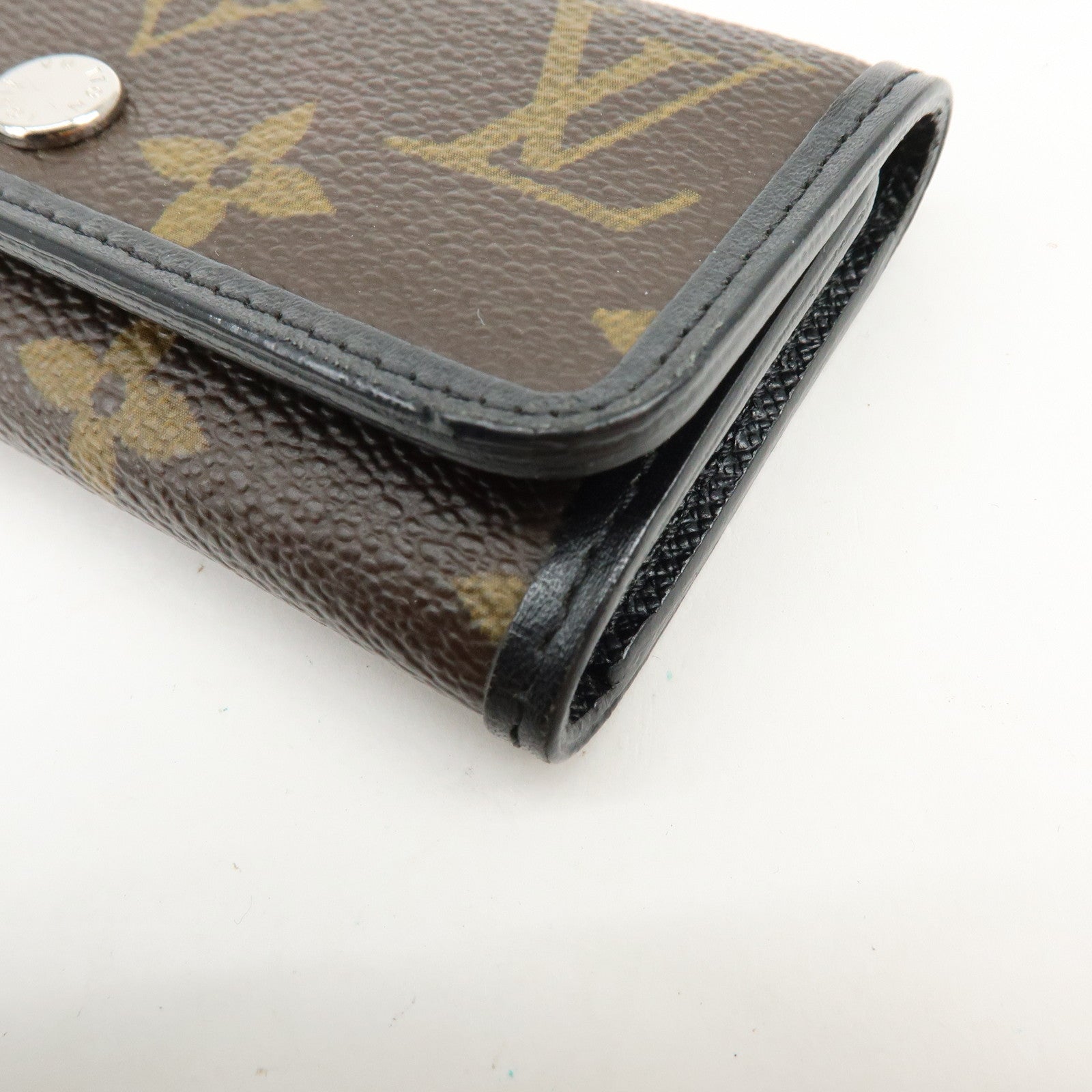 Louis Vuitton Monogram Canvas Maccasar Multicles 6 Key Case M60165