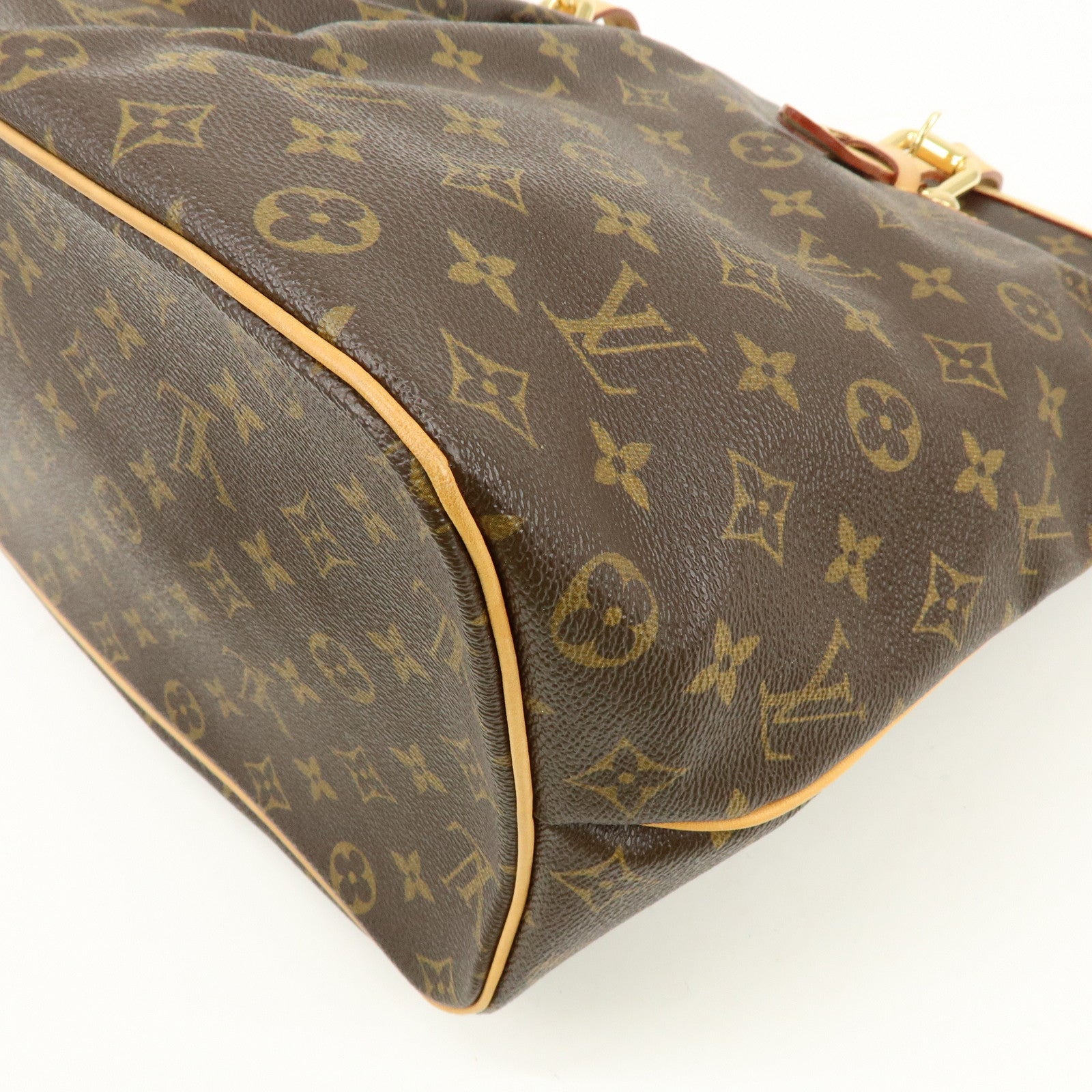 Louis Vuitton Monogram Palermo GM 2Way Hand Bag Brown M40146
