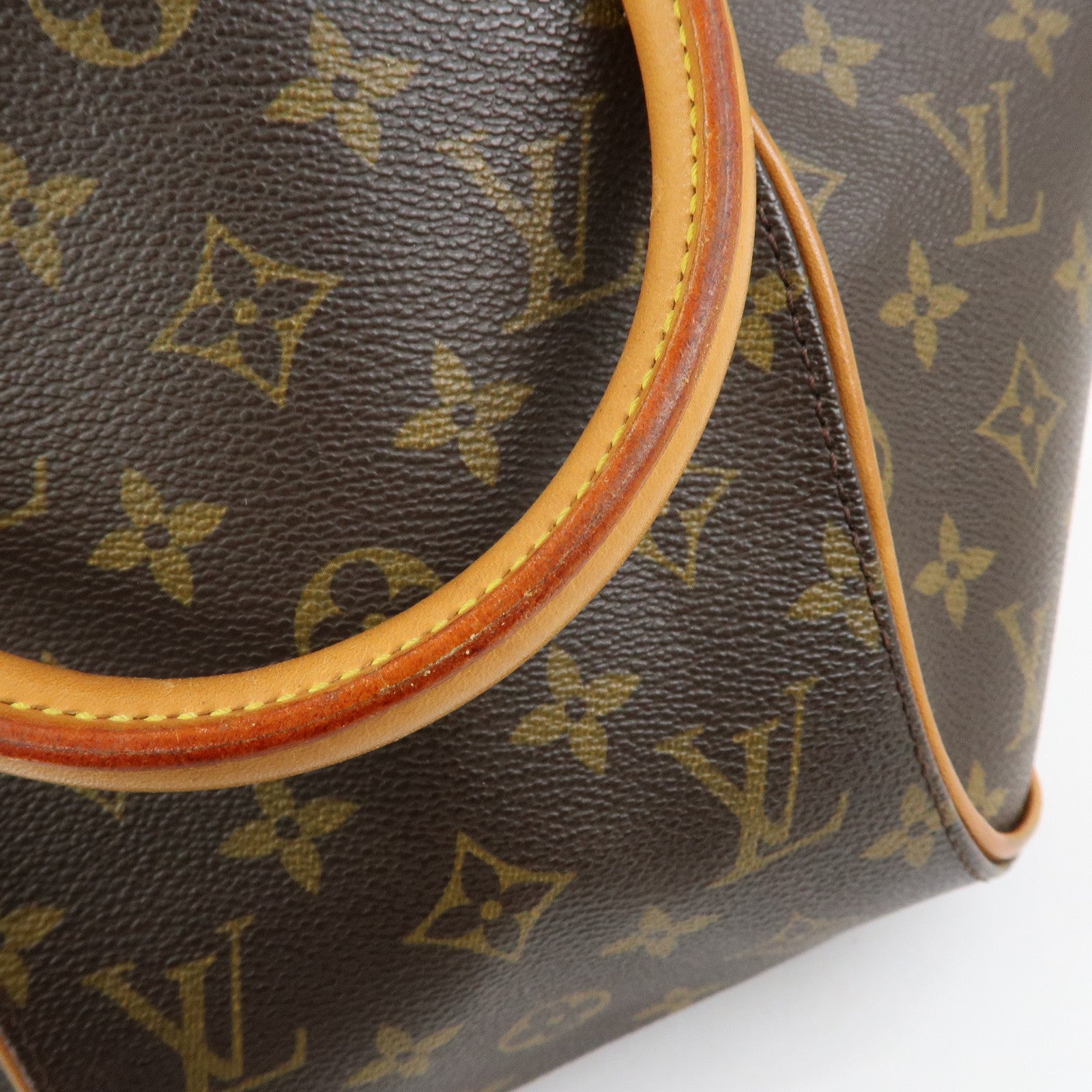 Louis Vuitton Monogram Ellipse PM Hand Bag Brown M51127