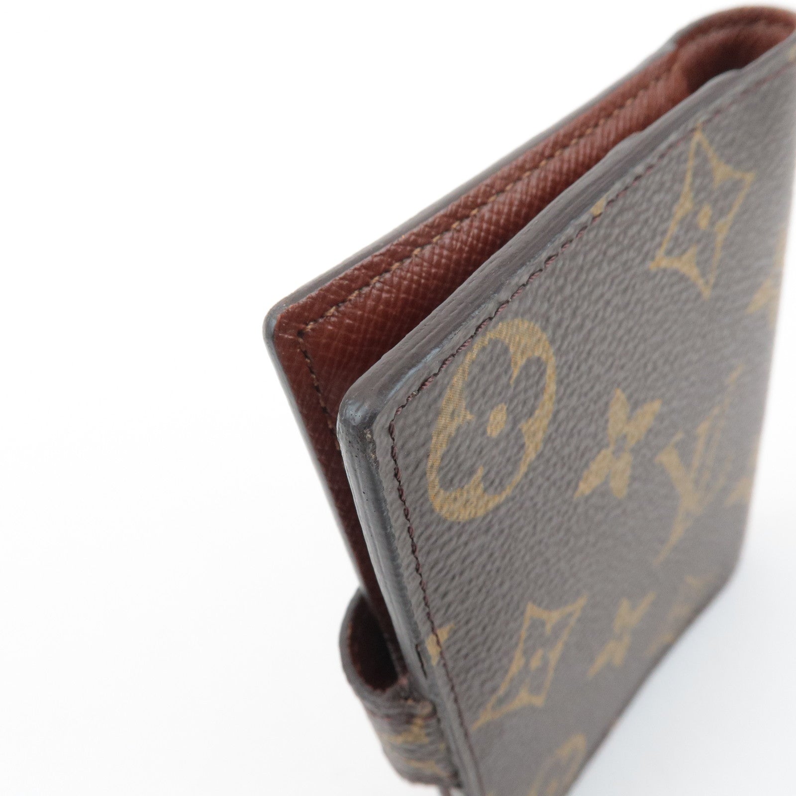 Louis Vuitton Monogram Agenda Mini Planner Cover Brown R20007 Used