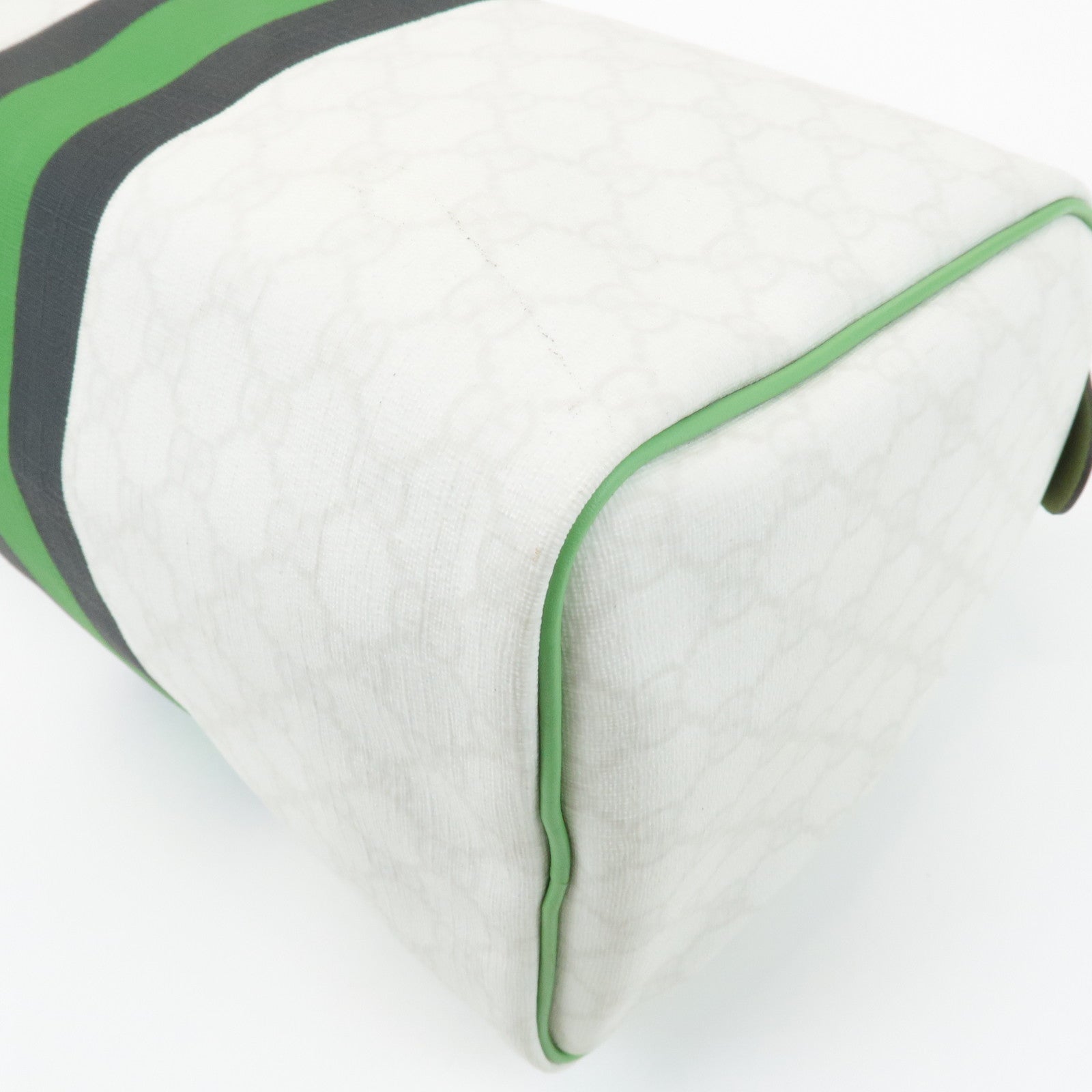 GUCCI JOY Line GG Supreme Leather Boston Bag 189895 Used