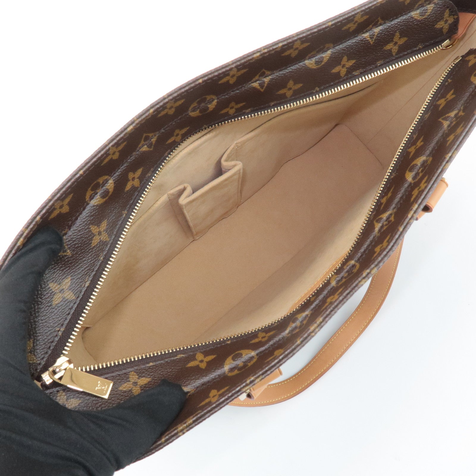 Louis Vuitton Monogram Luco Tote Bag Hand Bag Brown M51155