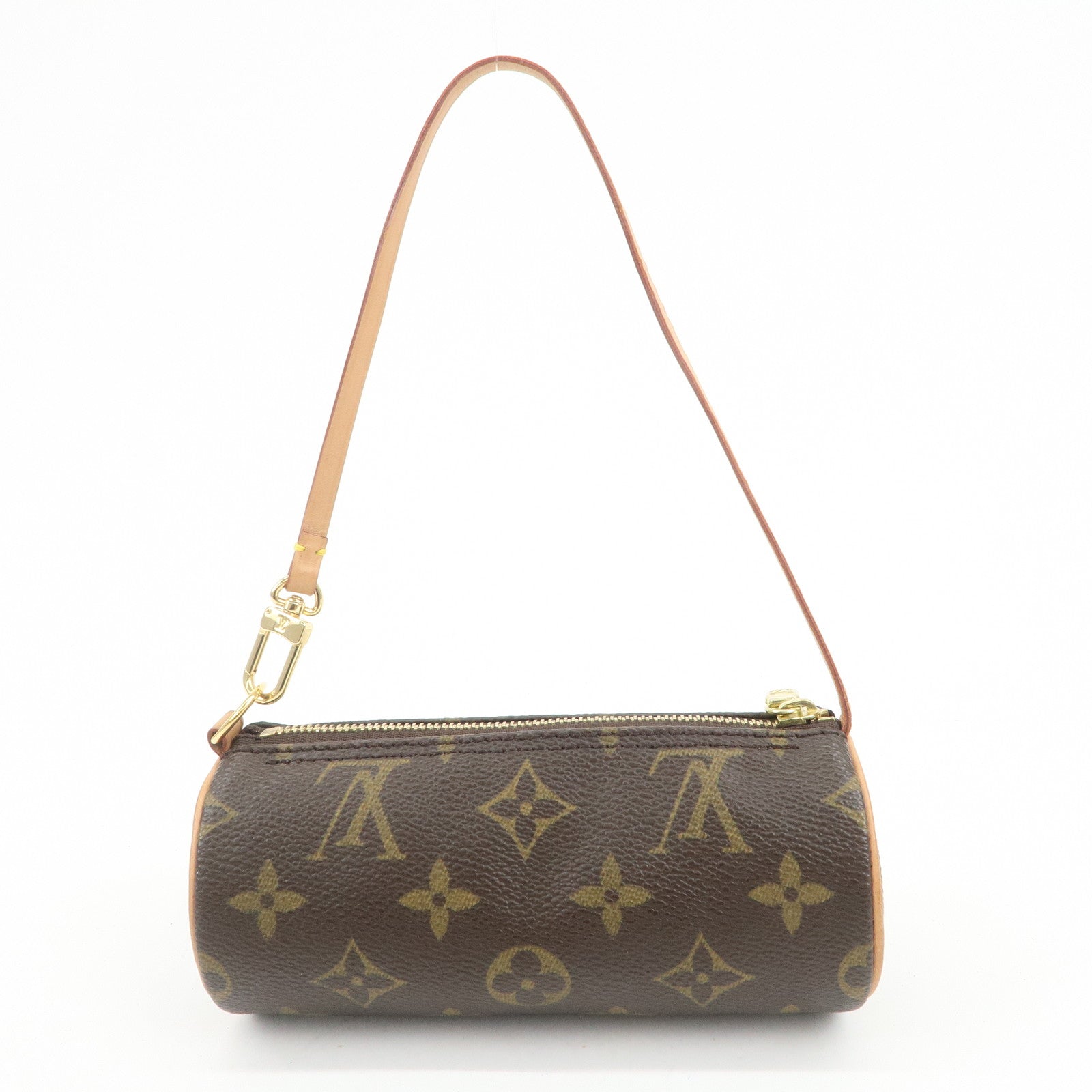 Louis Vuitton Monogram Mini Pouch for Papillon Bag New Style Brown