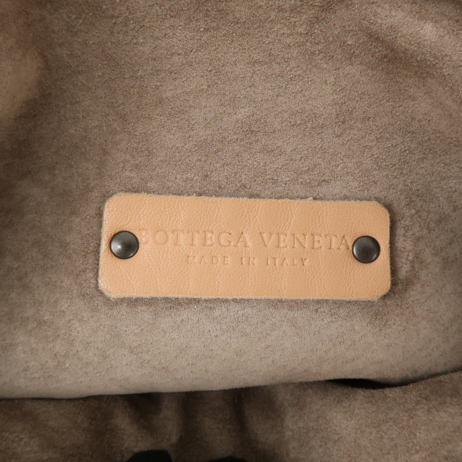 BOTTEGA VENETA Intrecciato Leather Shoulder Bag Hand Bag Pink Used