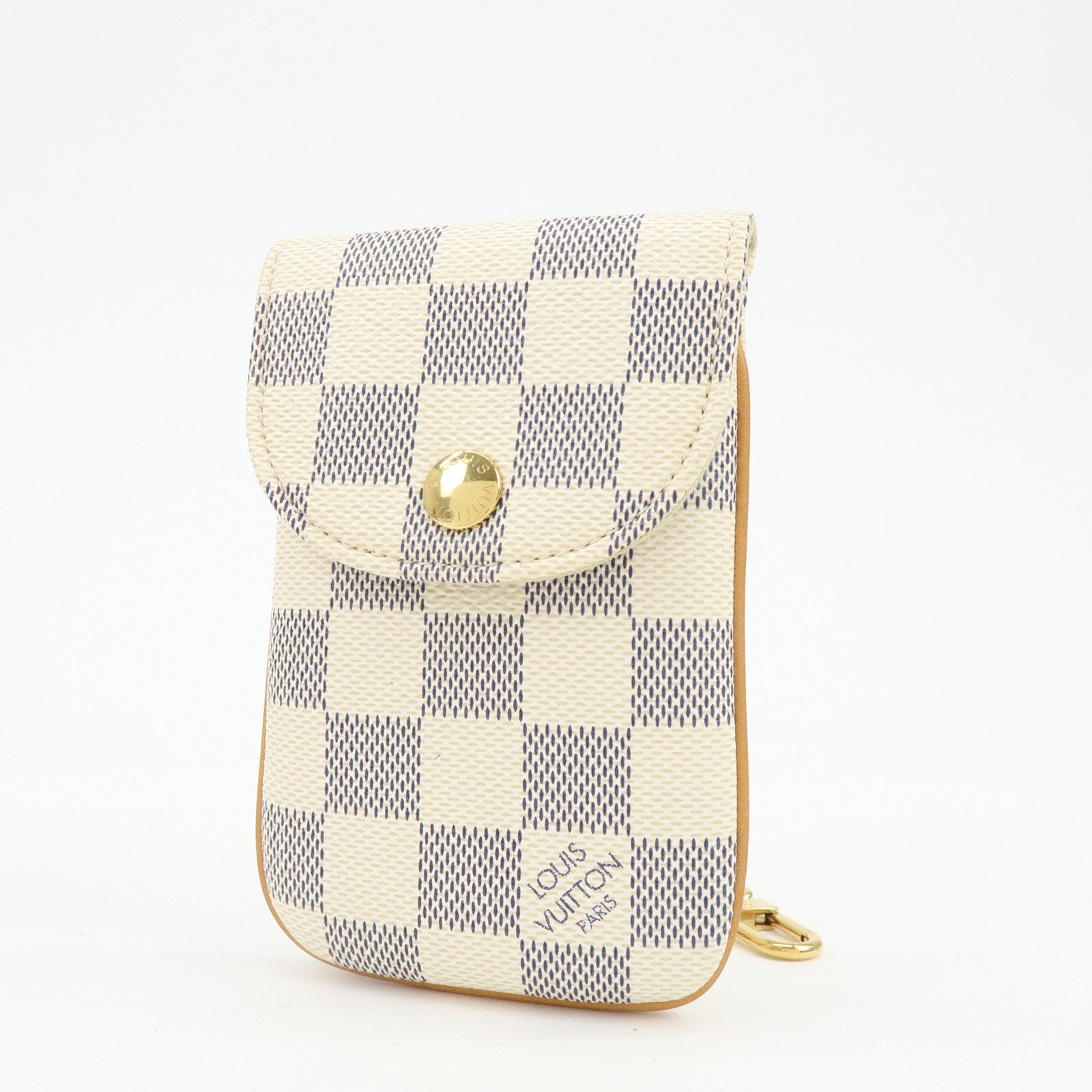 Louis Vuitton Damier Azur Etui Telefonne MM Cellphone Case N60026