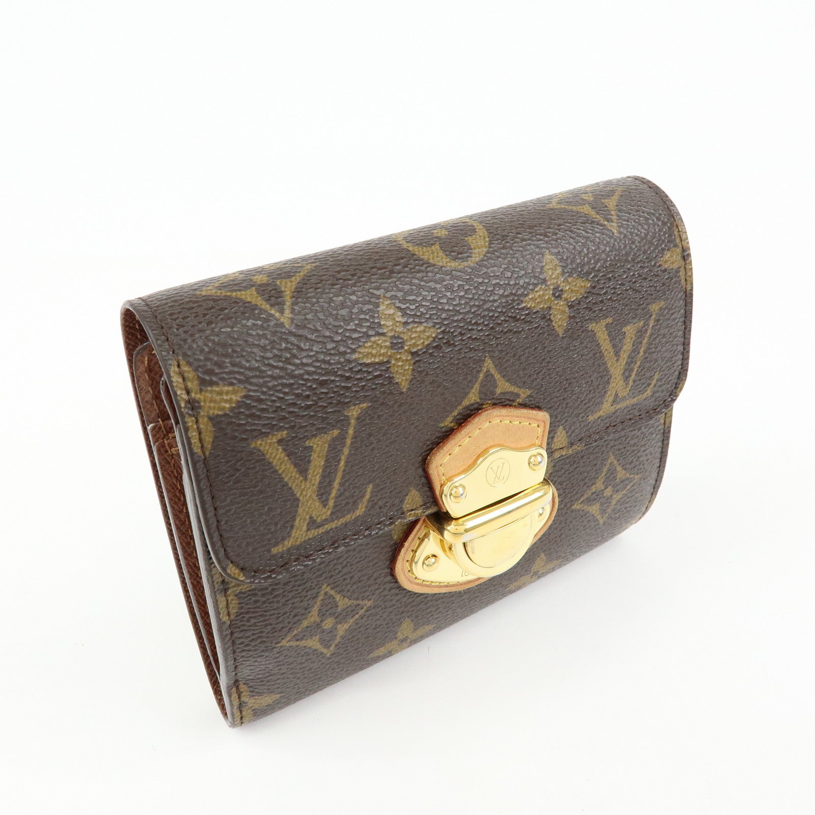 Louis Vuitton Monogram Portefeuille Joy Compact Wallet Brown M60211