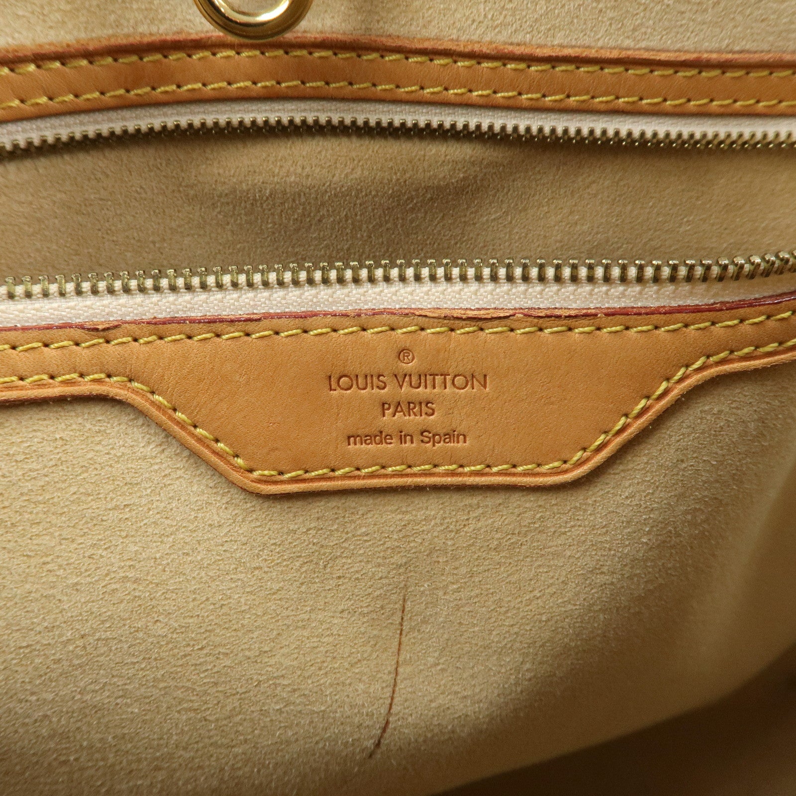 Louis Vuitton Damier Azur Hampstead MM Canvas Hand Bag N51206