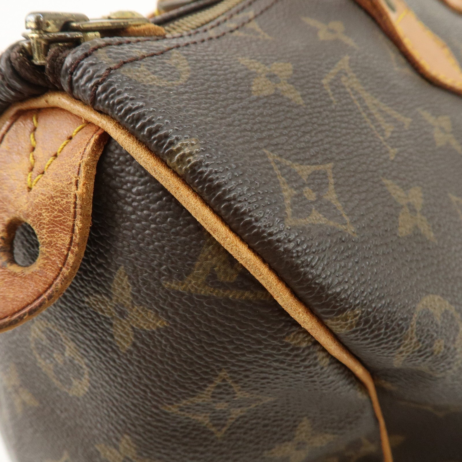 Louis Vuitton Monogram Speedy 35 Hand Bag Boston Bag M41524 Used