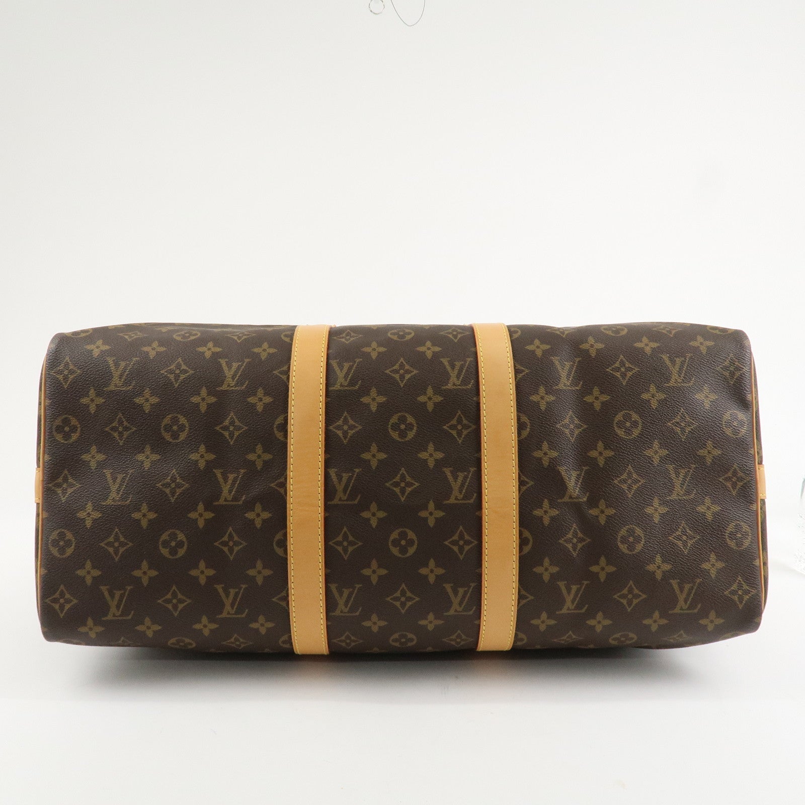 Louis Vuitton Monogram Keep All Bandouliere 50 Boston Bag M41416 Used