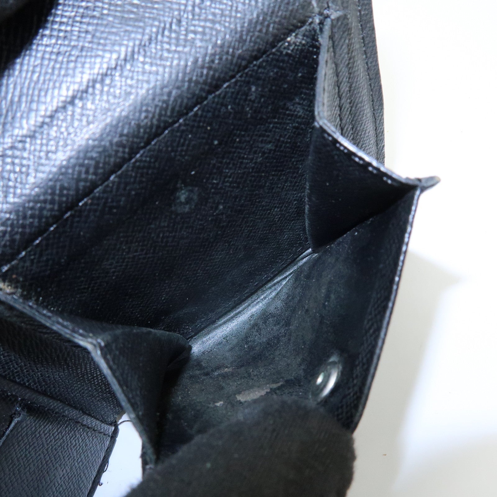 Louis Vuitton Damier Graphite Set of Compact Wallet N62664/N62663