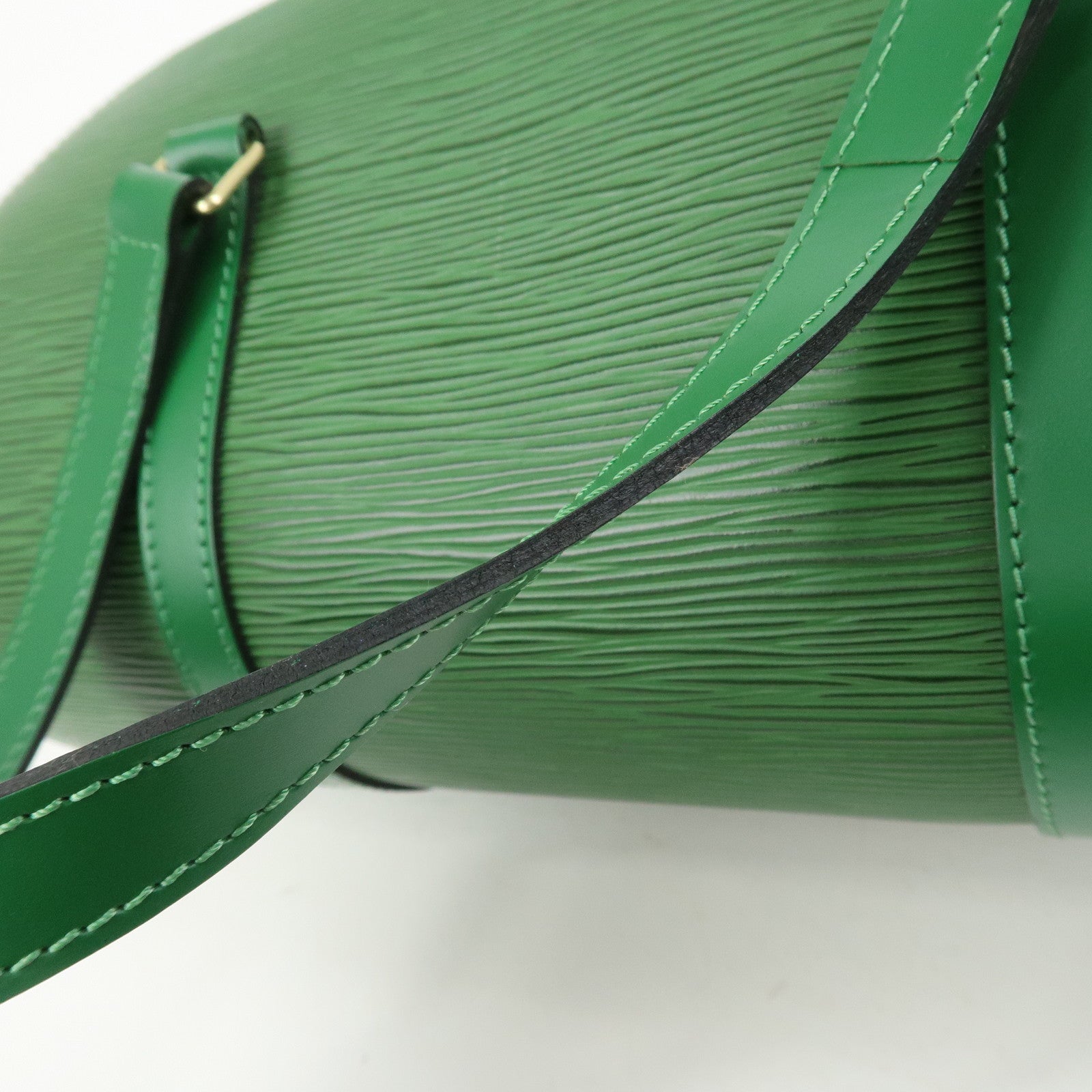 Louis Vuitton Epi Soufflot Hand Bag Borneo Green M52224