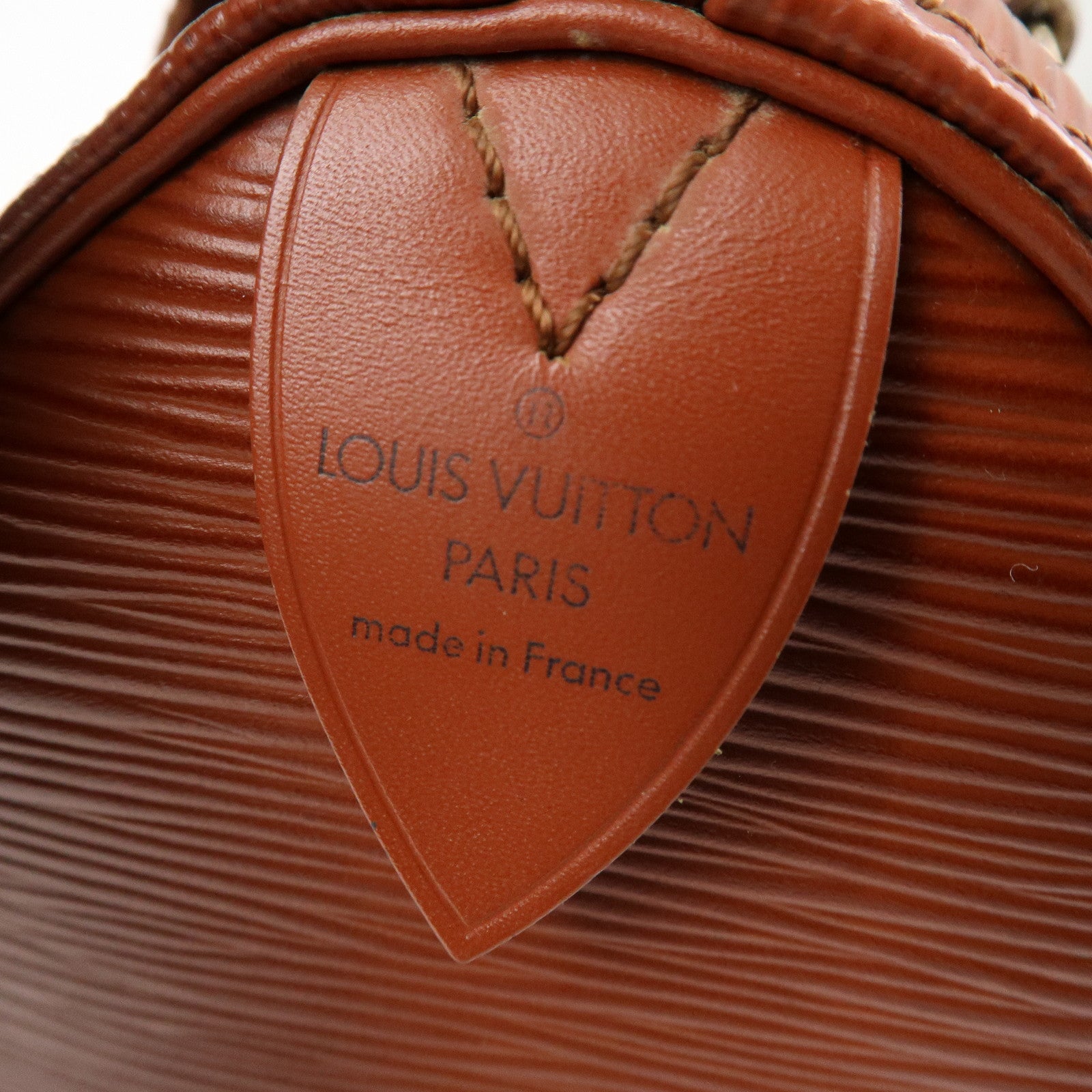 Louis Vuitton Epi Speedy 25 Hand Boston Bag Kenya Brown M43013 Used
