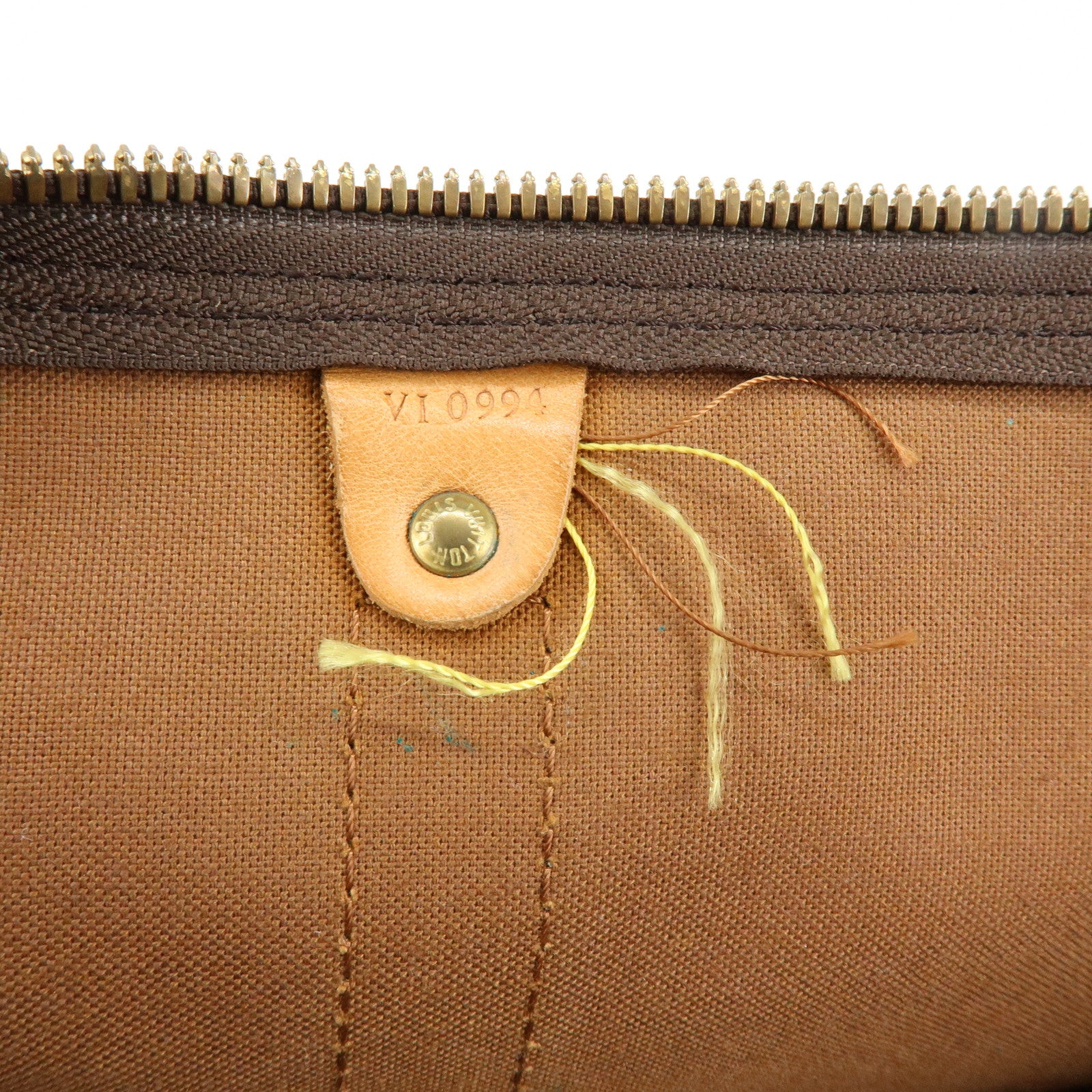 Louis Vuitton Monogram Keep All Bandouliere 50 Boston Bag M41416