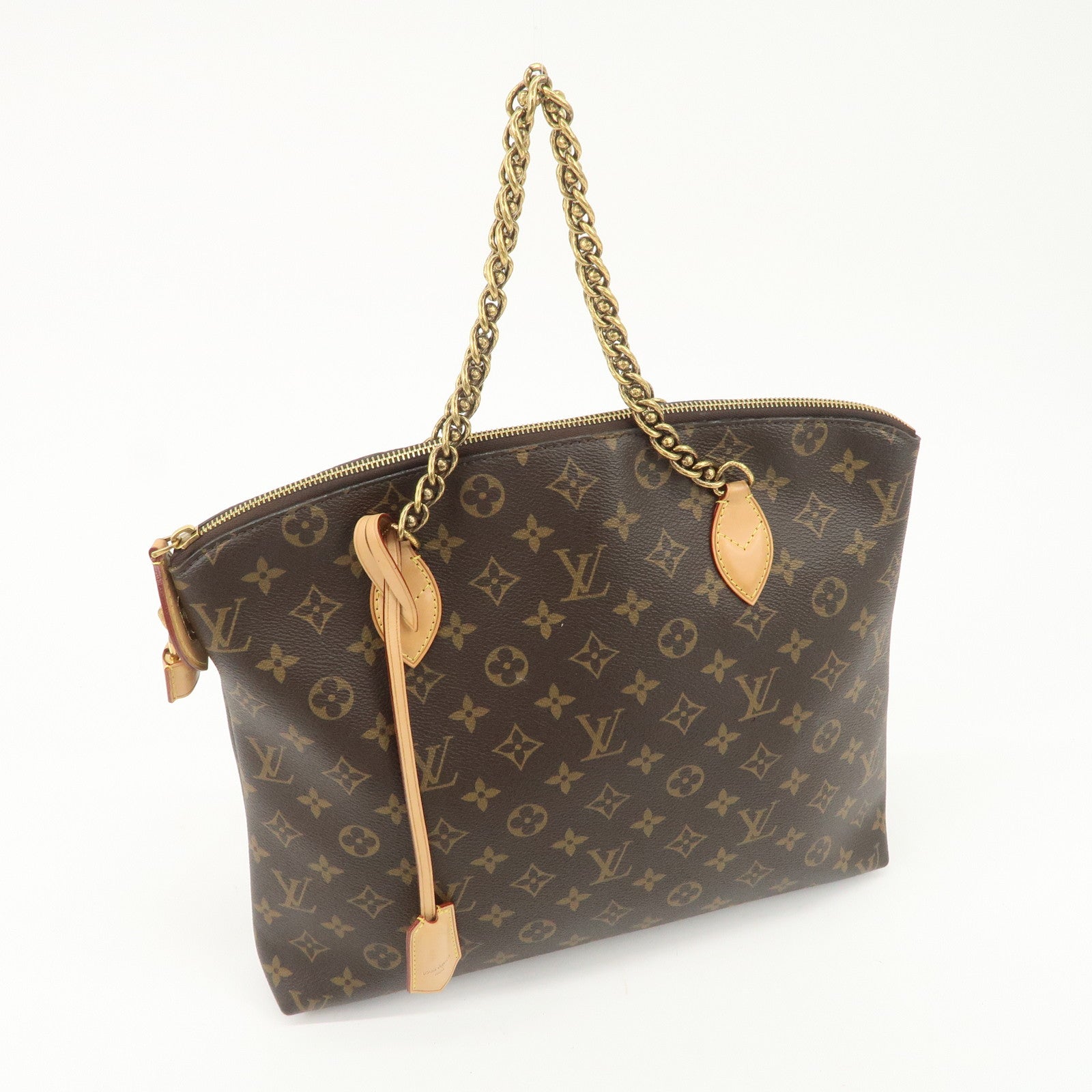 Louis Vuitton Monogram LockIt Chain 2013 Limited Hand Bag M40989