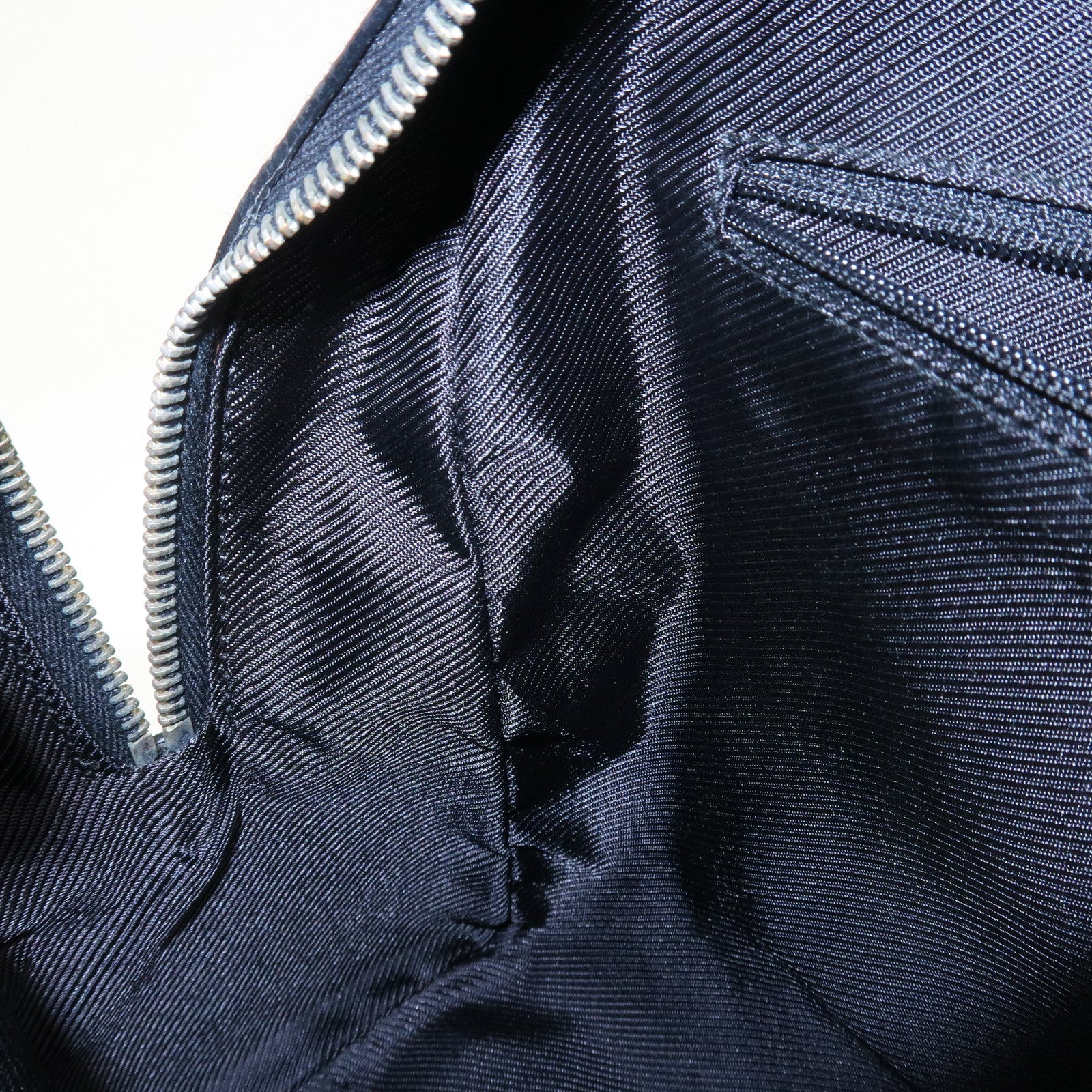 GUCCI Micro Guccissima Leather Hand Bag Black 022.1115