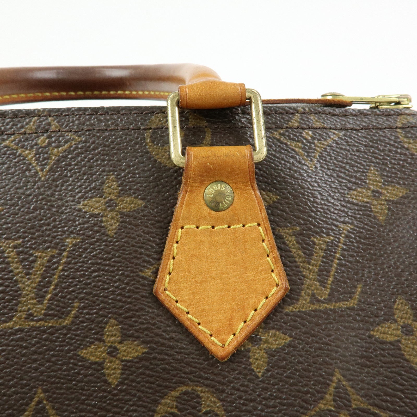 Louis Vuitton Monogram Speedy 25 Boston Bag Hand Bag Brown M41528