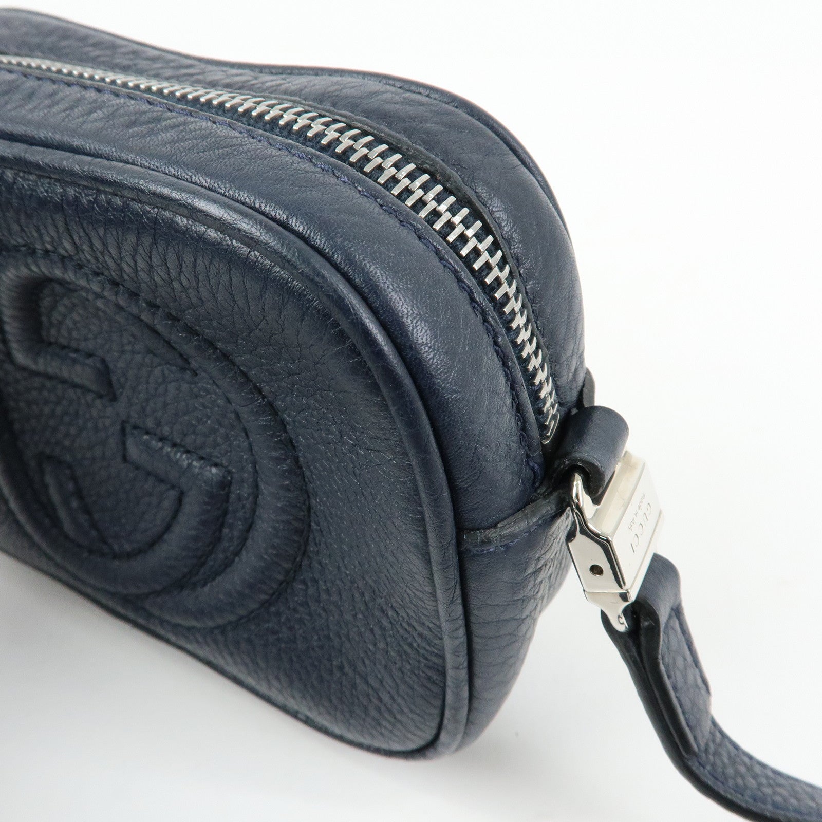 GUCCI SOHO Interlocking G Children's Leather Shoulder Bag 355202