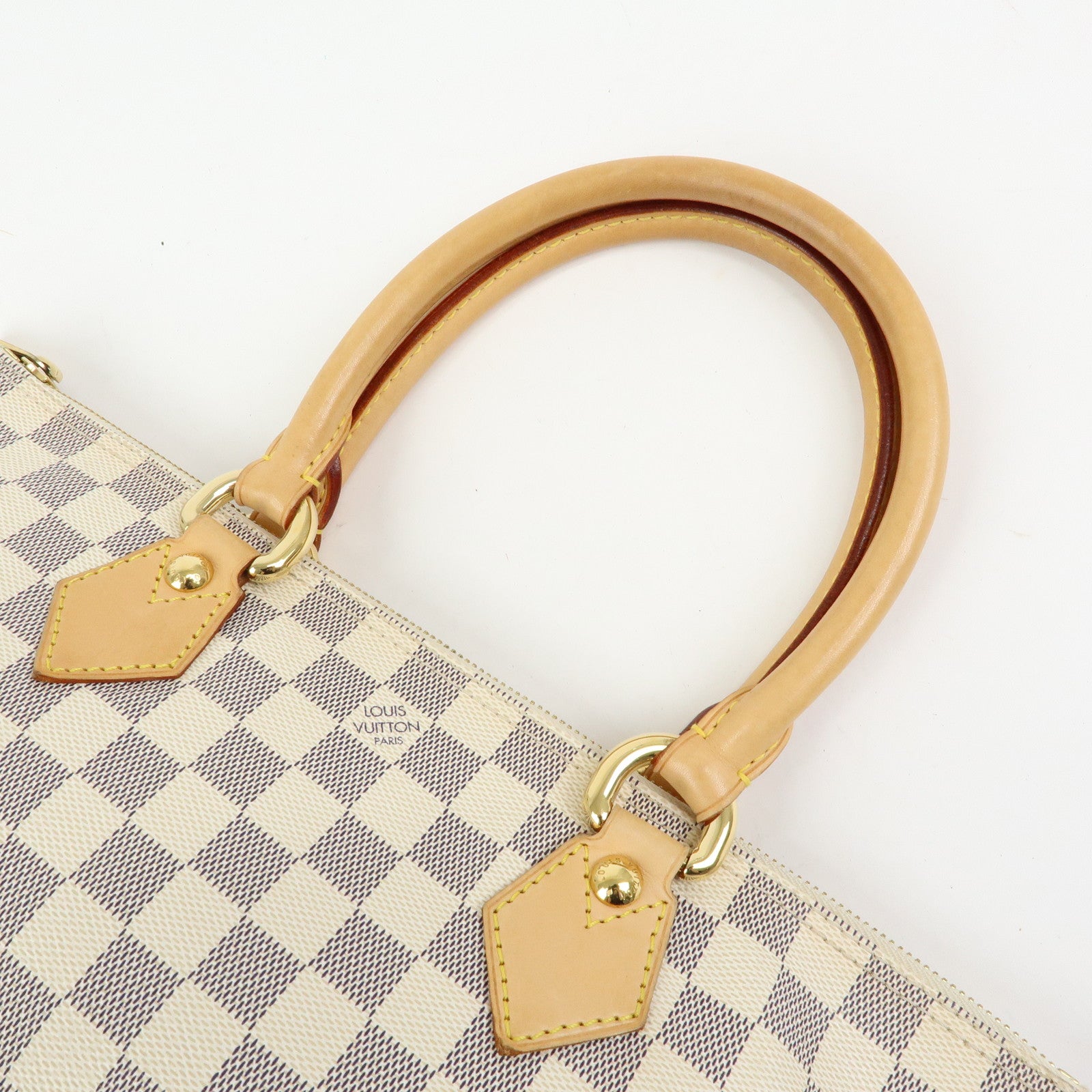 Louis Vuitton Damier Azur Saleya PM Tote Bag Hand Bag N51186