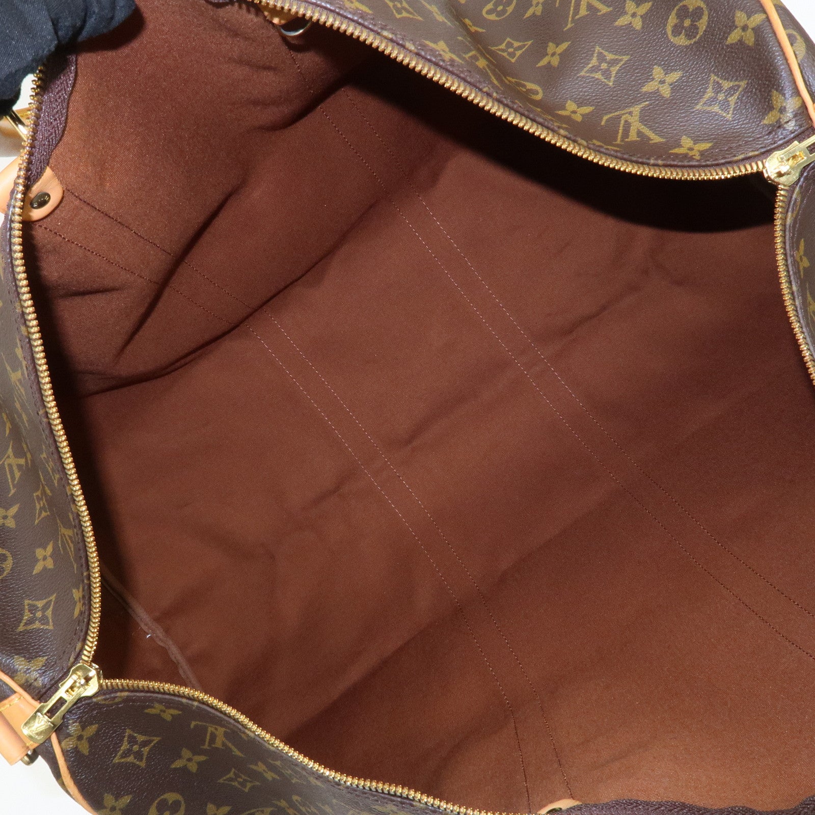 Louis Vuitton Monogram Keep All Bandouliere 60 Boston Bag M41412