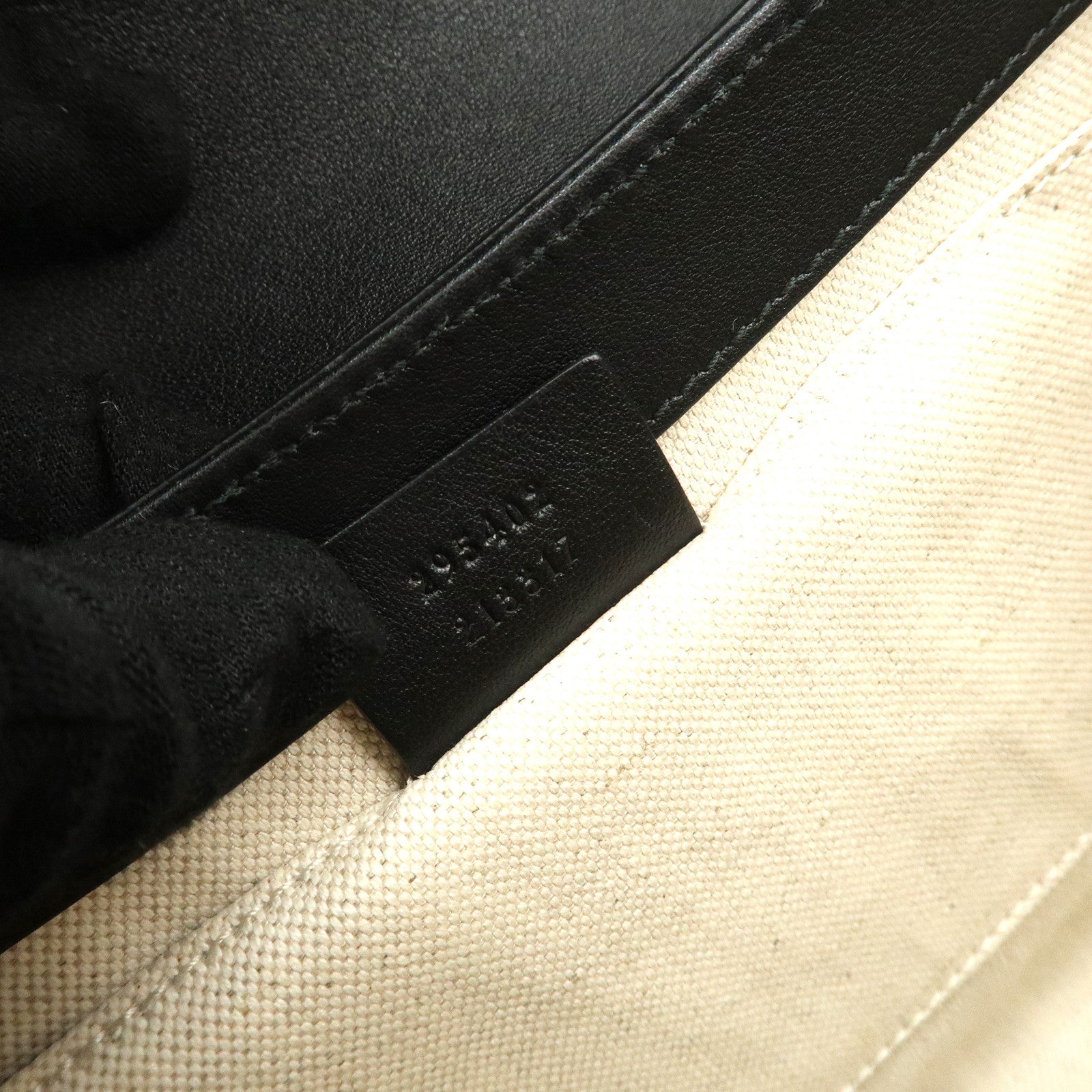 GUCCI Horsebit Guccissima Emily Leather Chain Shoulder Bag 295402 Used