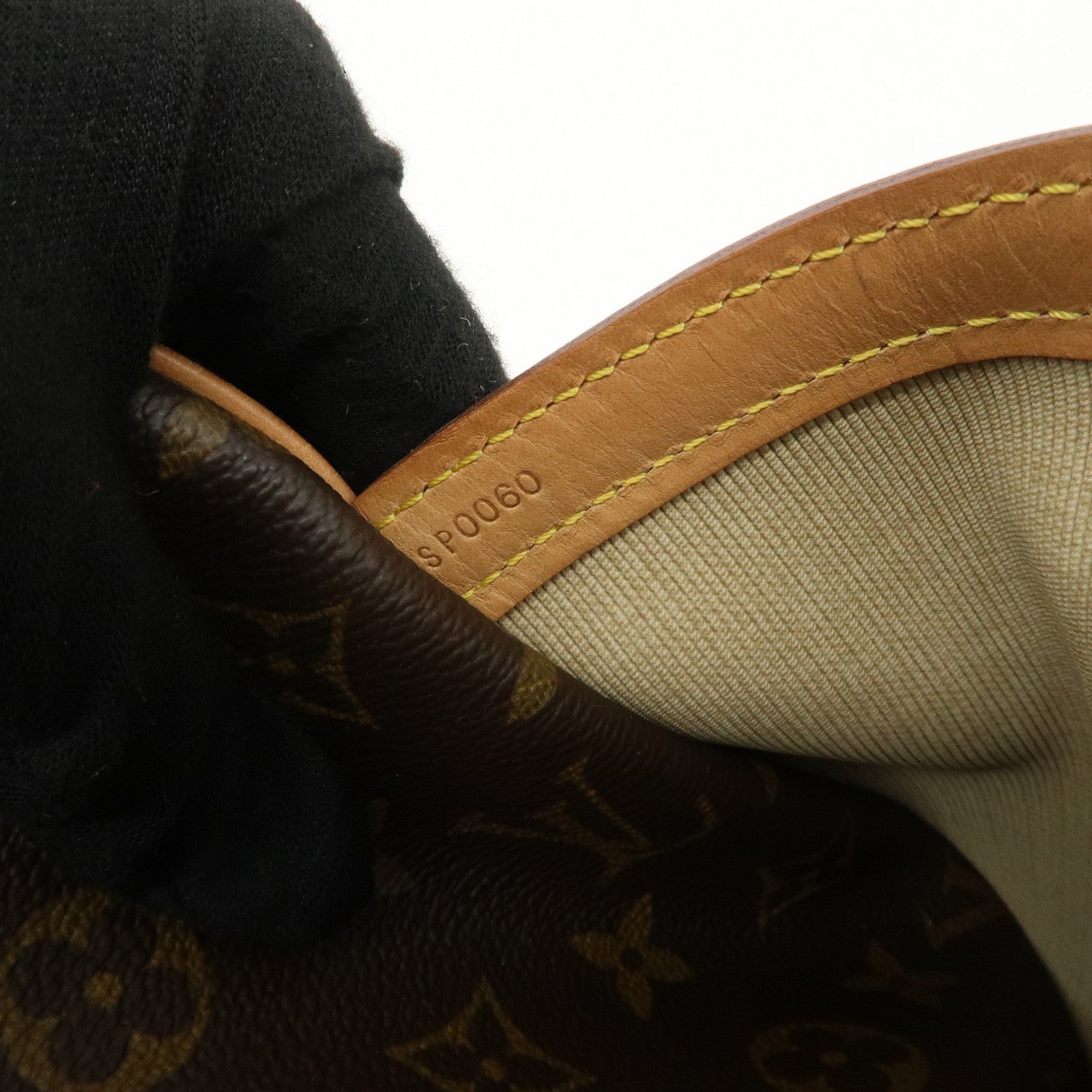 Louis Vuitton Monogram Reporter PM Shoulder Bag Brown M45254 Used