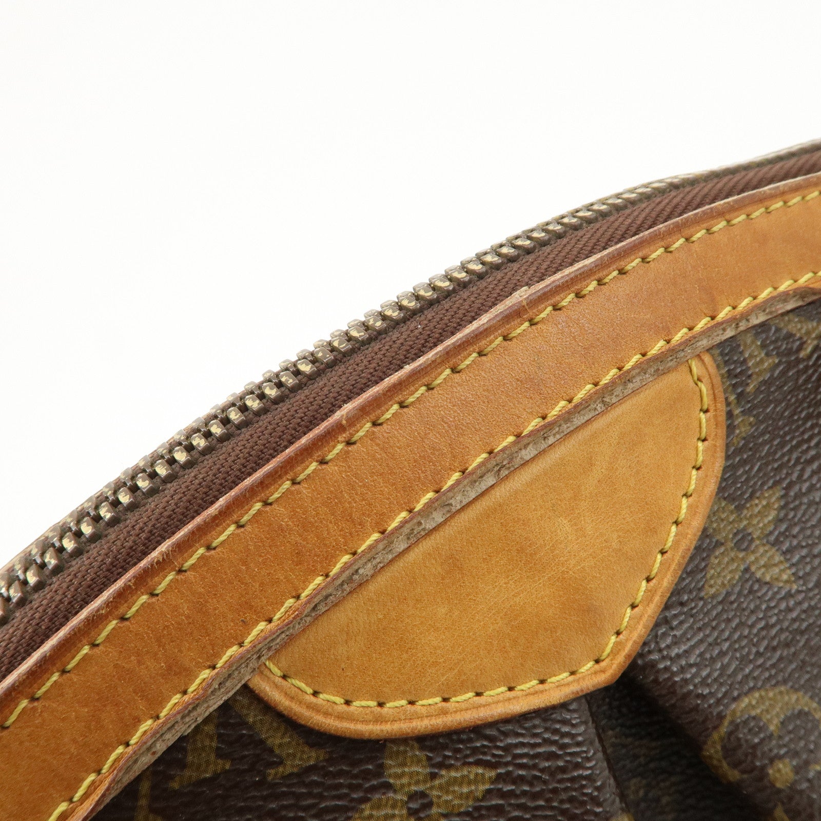 Louis Vuitton Monogram Tivoli PM Hand Bag Brown M40143 Used