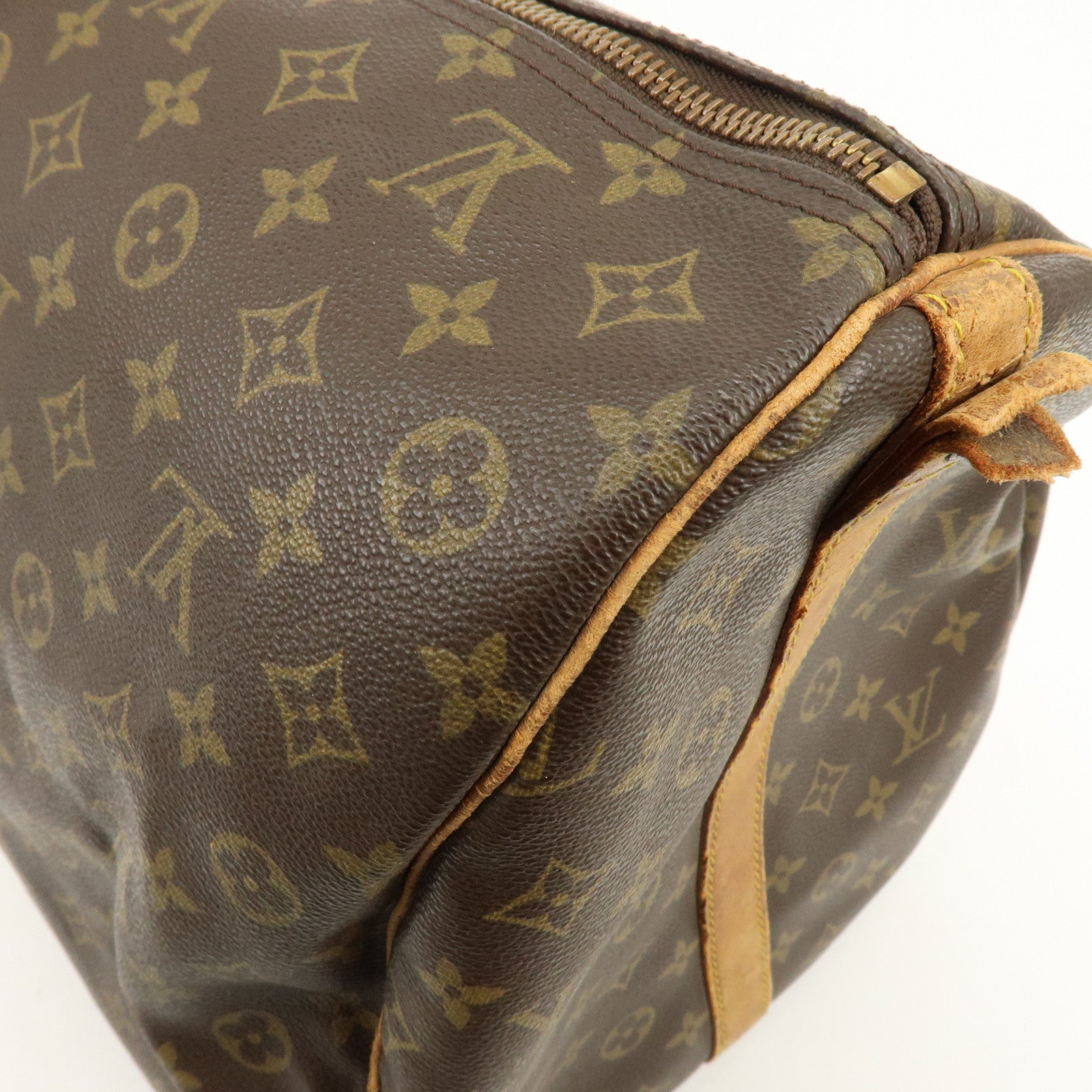 Louis Vuitton Monogram Keep All Bandouliere 60 Boston Bag M41412