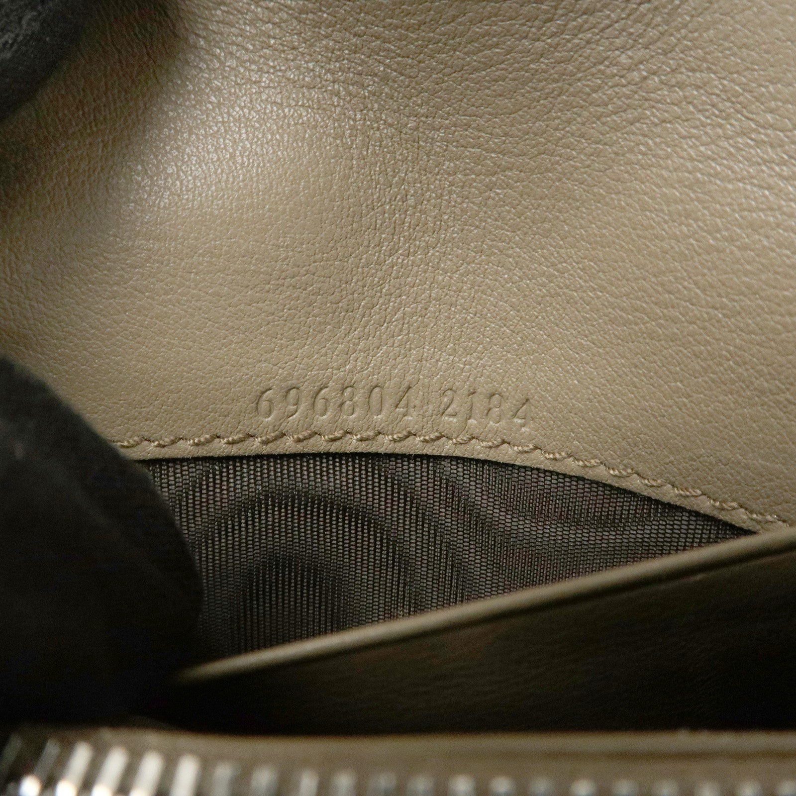 GUCCI Dionysus GG Supreme Mini Wallet Coin Case Beige 696804 Used