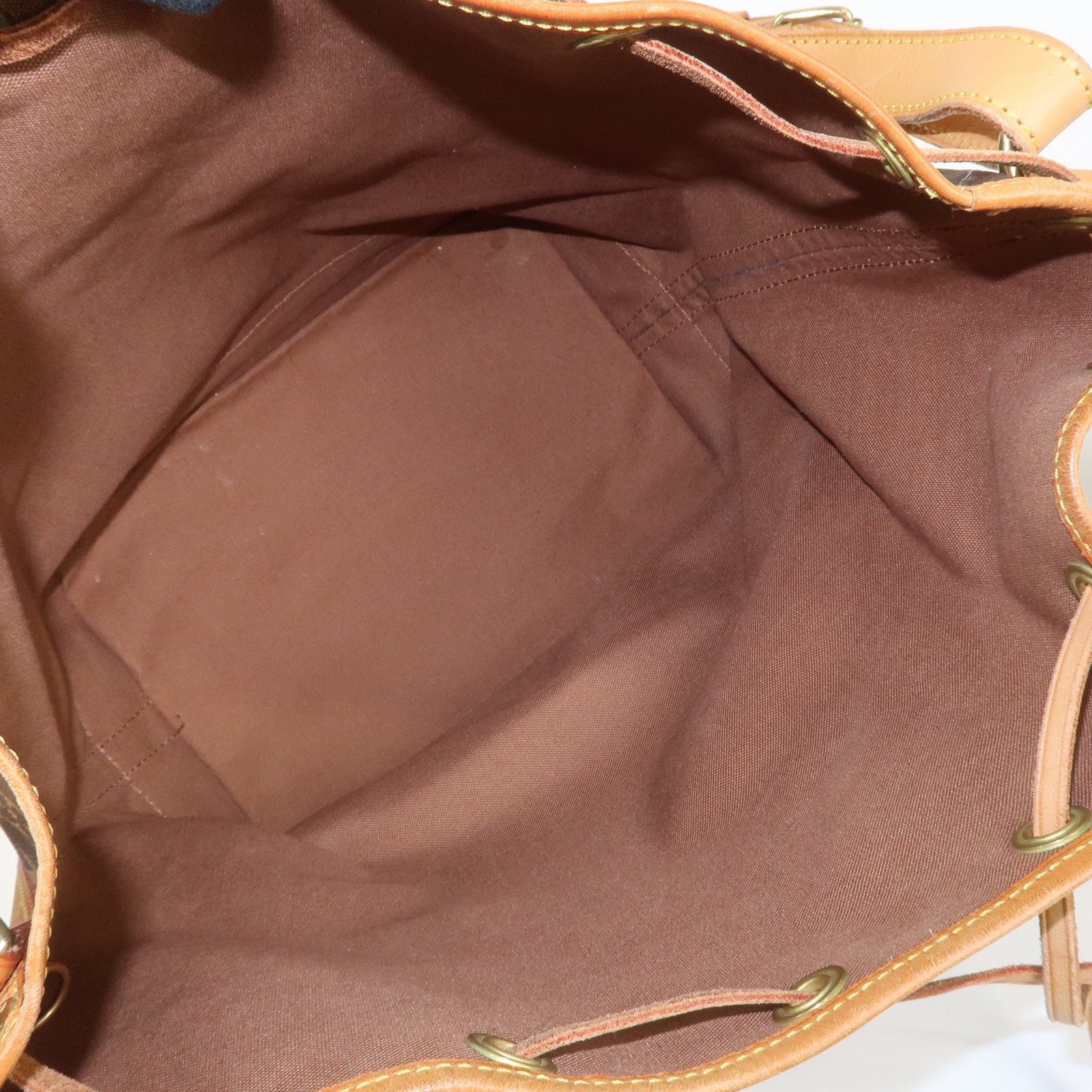 Louis Vuitton Monogram Noe Shoulder Bag Hand Bag Brown M42224